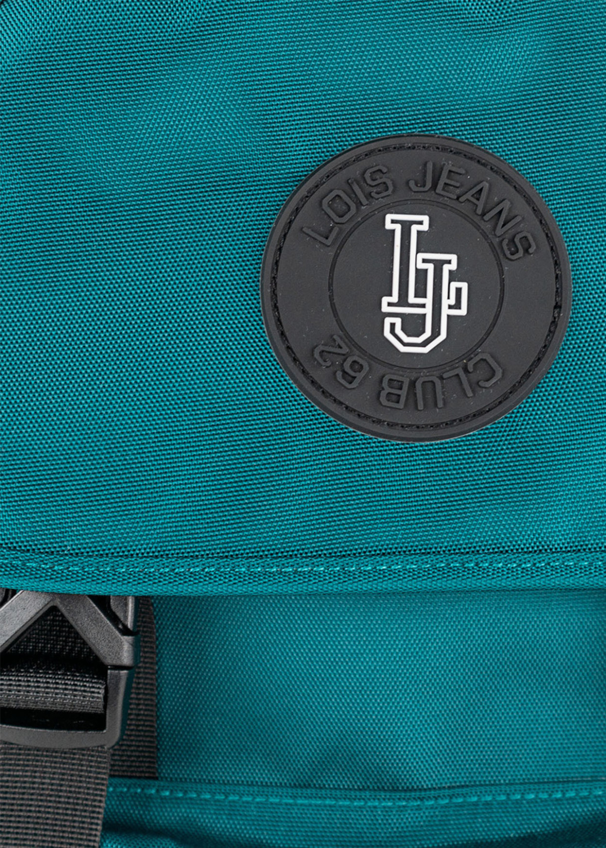 Mochila casual cierre de clip verde