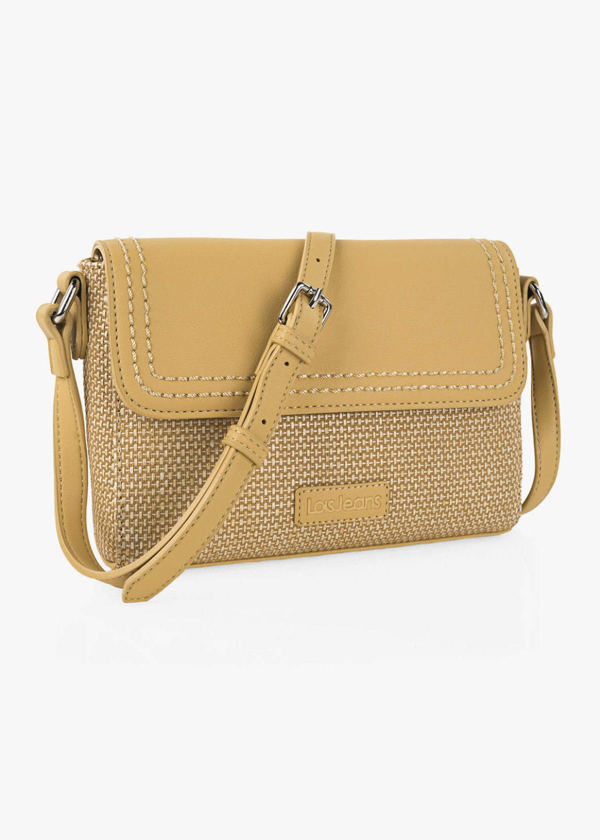 Bandolera ajustable Piel Sintética Mostaza