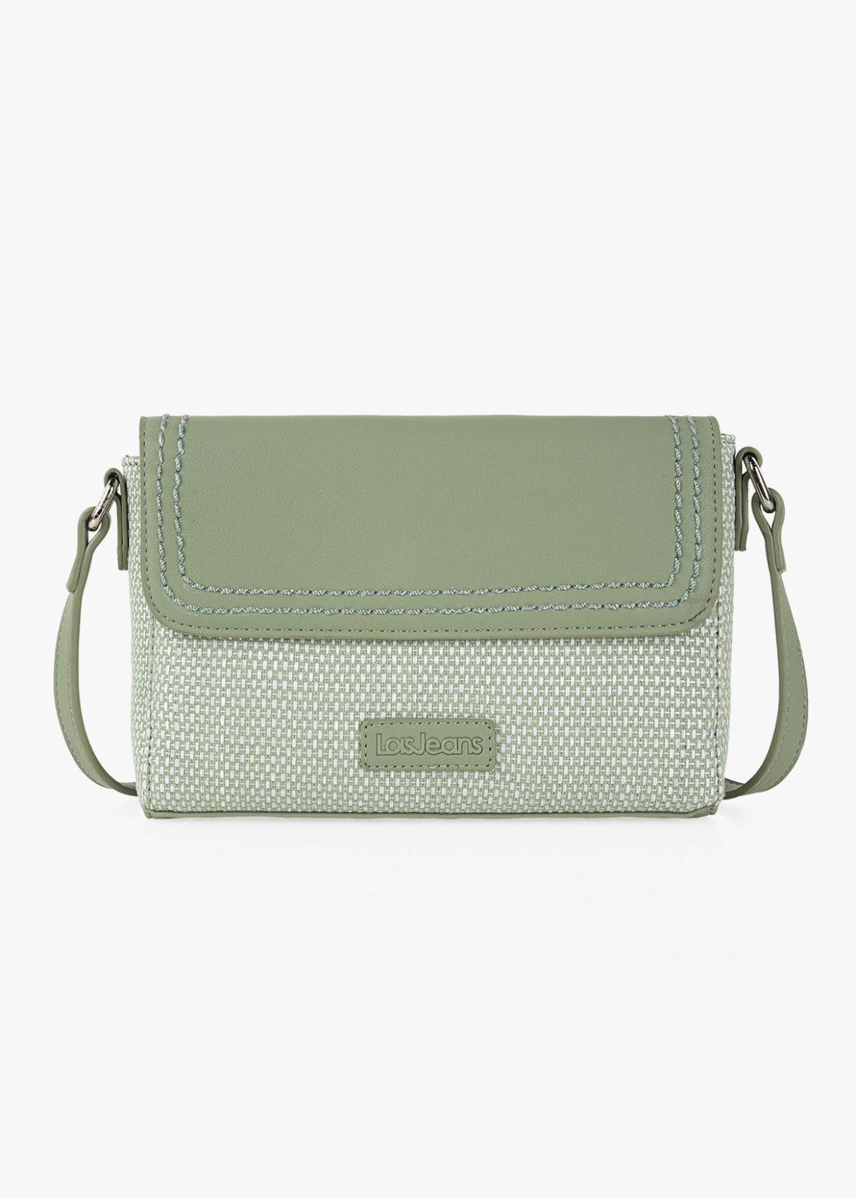 Bandolera Piel Sintética ajustable Verde