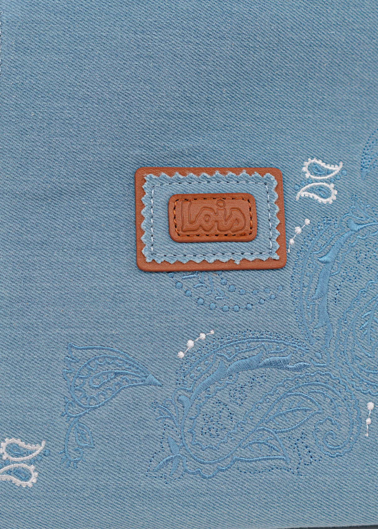 Bolso Mochila antirrobo Cremallera Exterior Denim