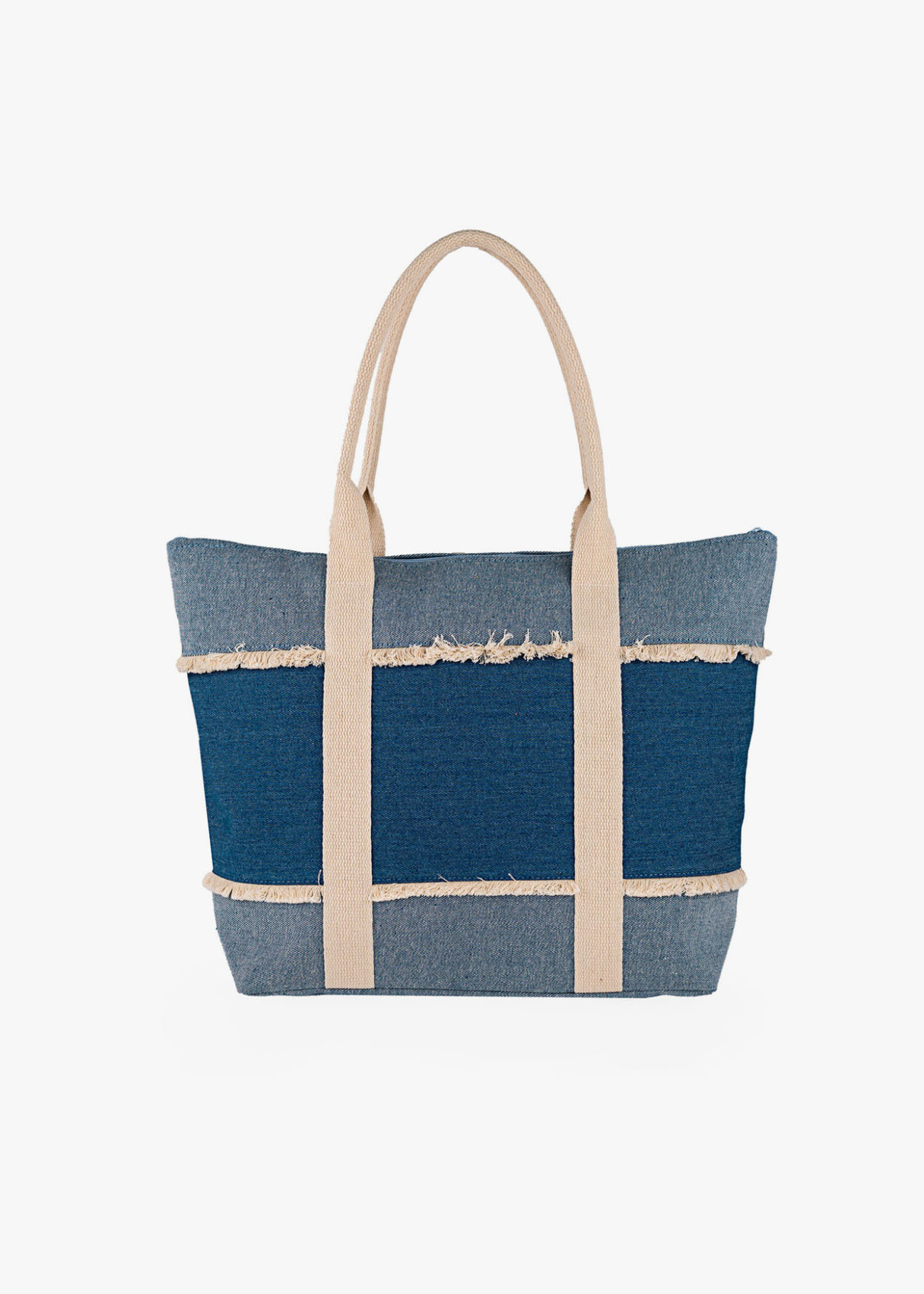 Bolso Playa estilo denim azul