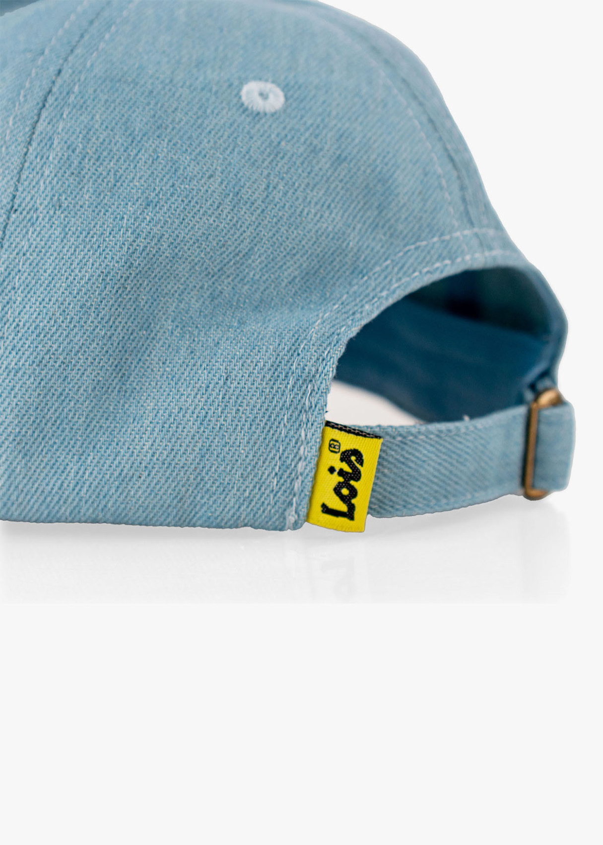 Gorra casual beisbol visera denim azul