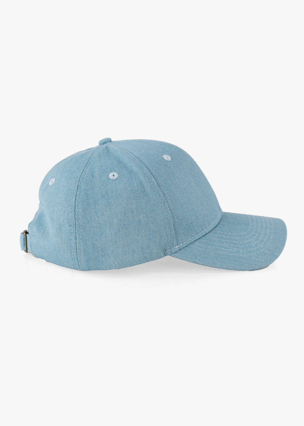 Gorra casual beisbol visera denim azul