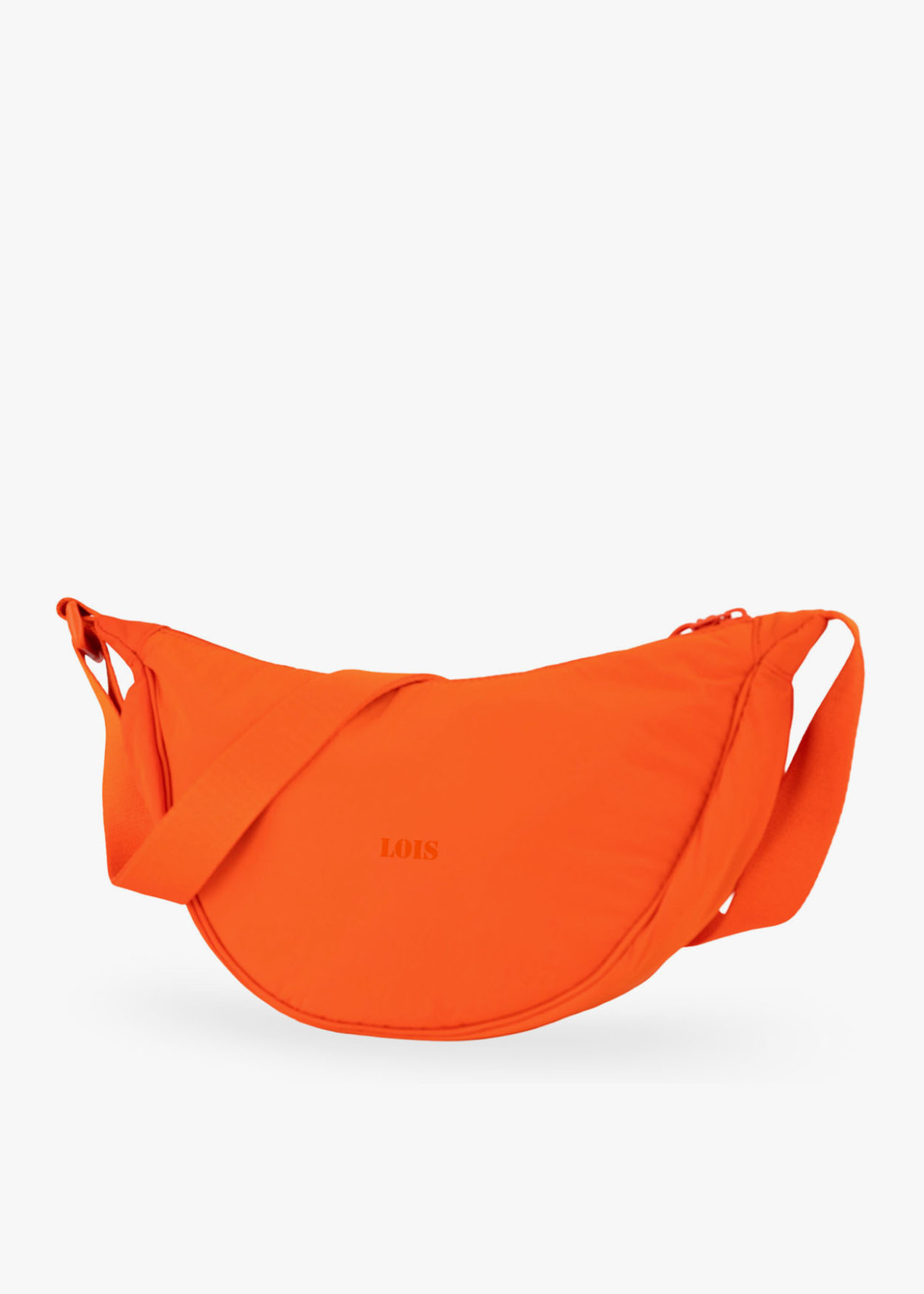 Bolso bandolera ajustable monocolor naranja