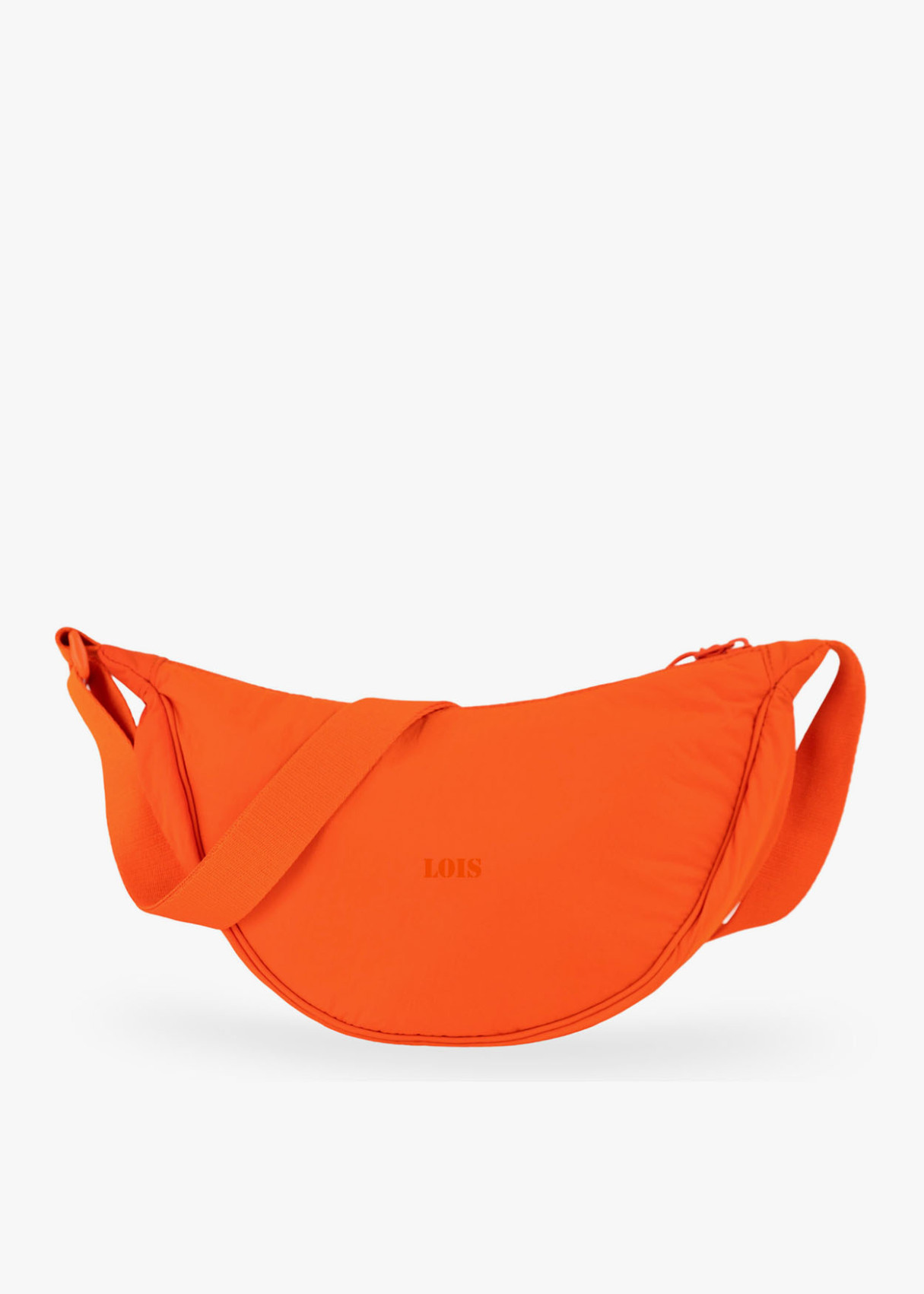 Bolso bandolera ajustable monocolor naranja
