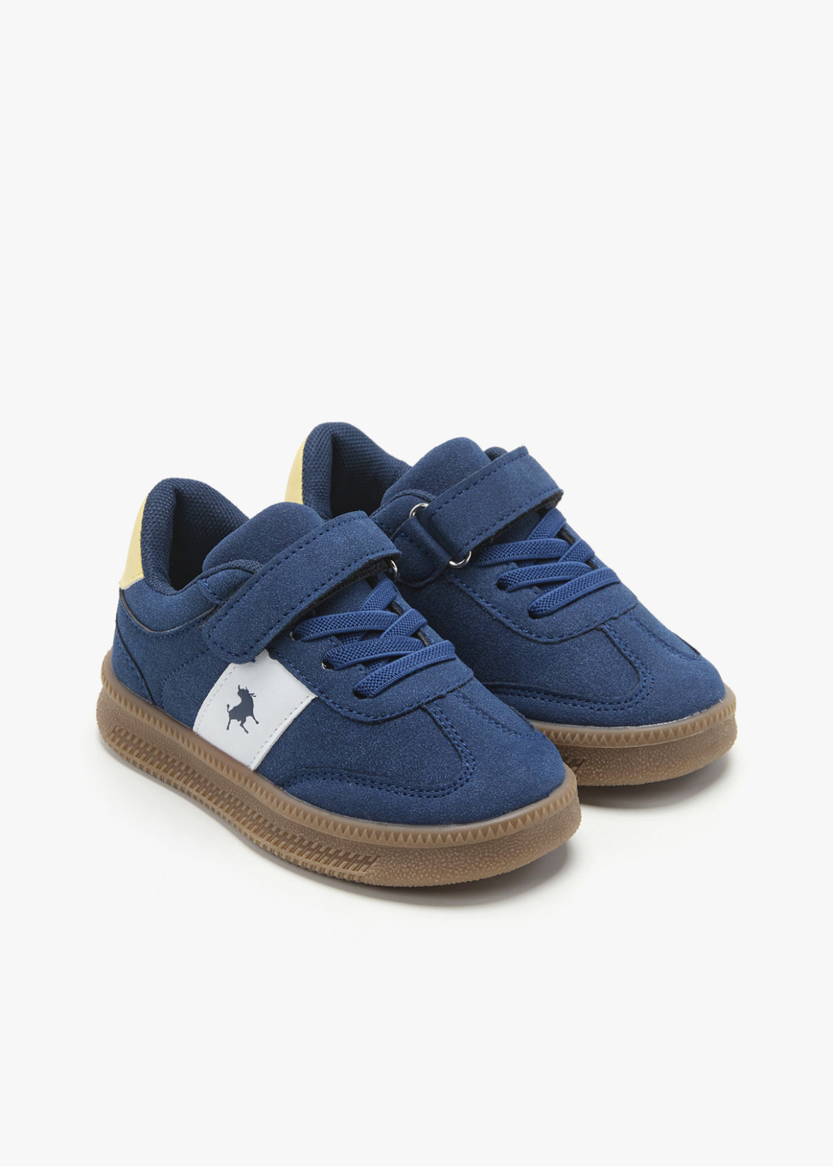 Bambas Tiempo Libre Con Cierre gancho y bucle azul marino