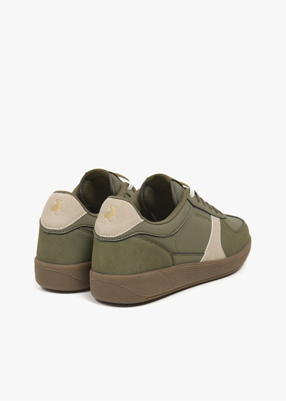 Bambas Casual contraste verde