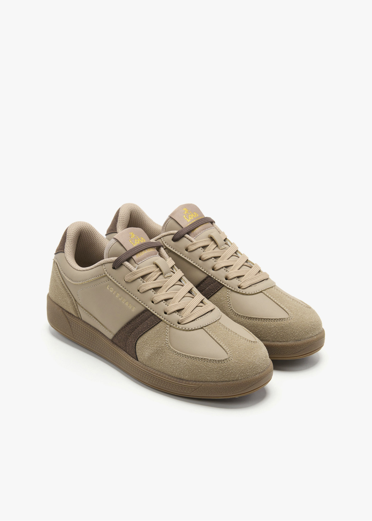 Bambas Casual contraste beige