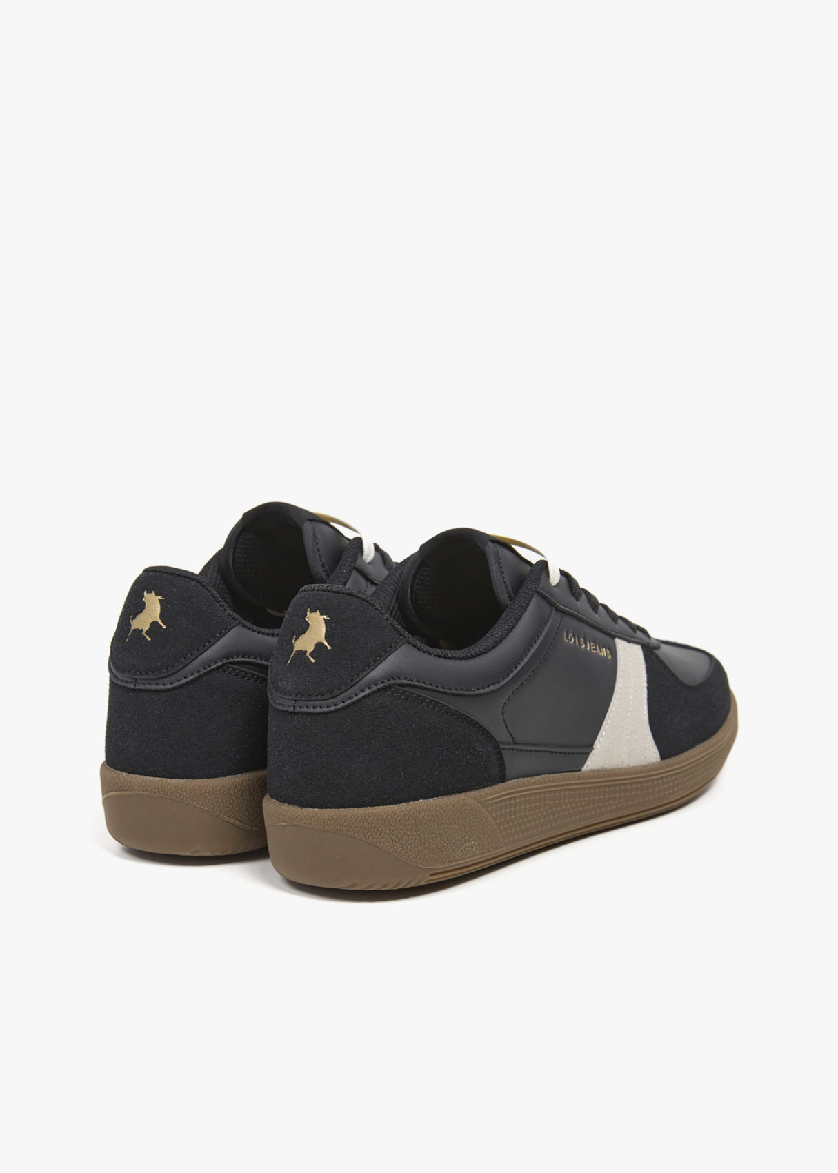 Bambas Casual contraste negra