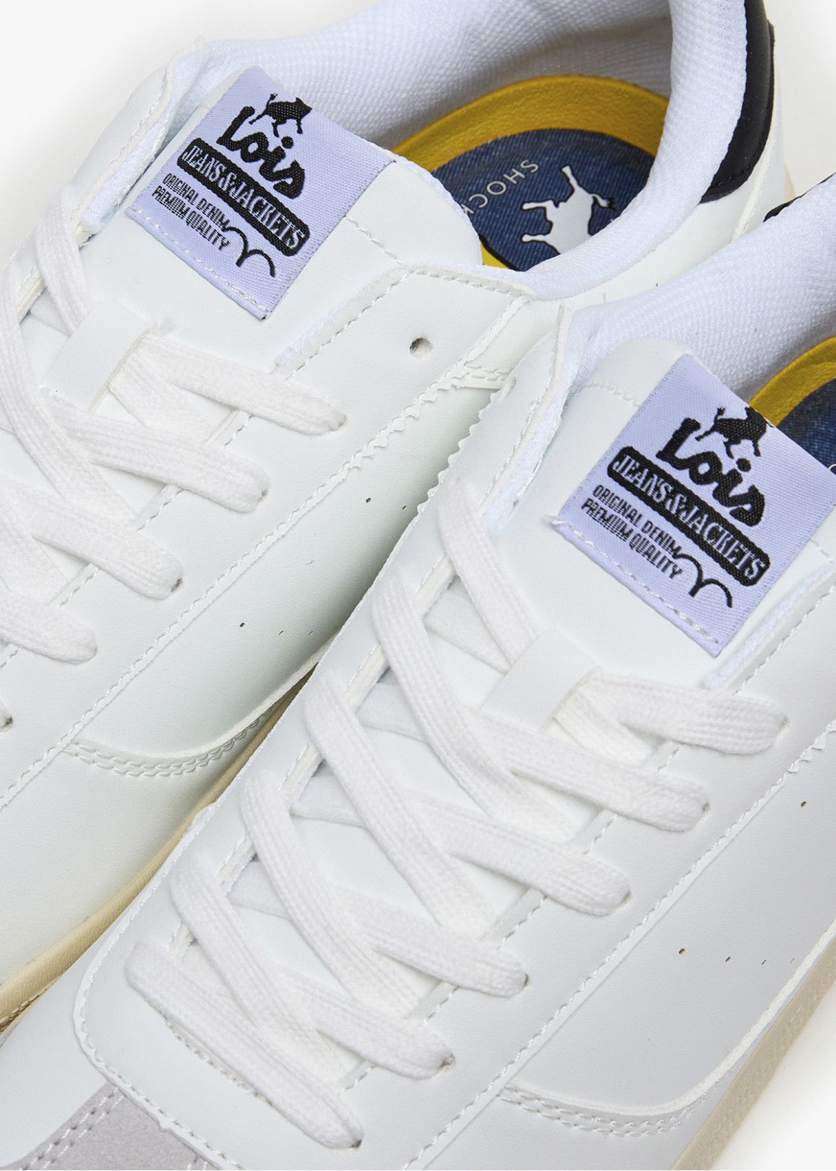 Bambas Casual Retro blanca