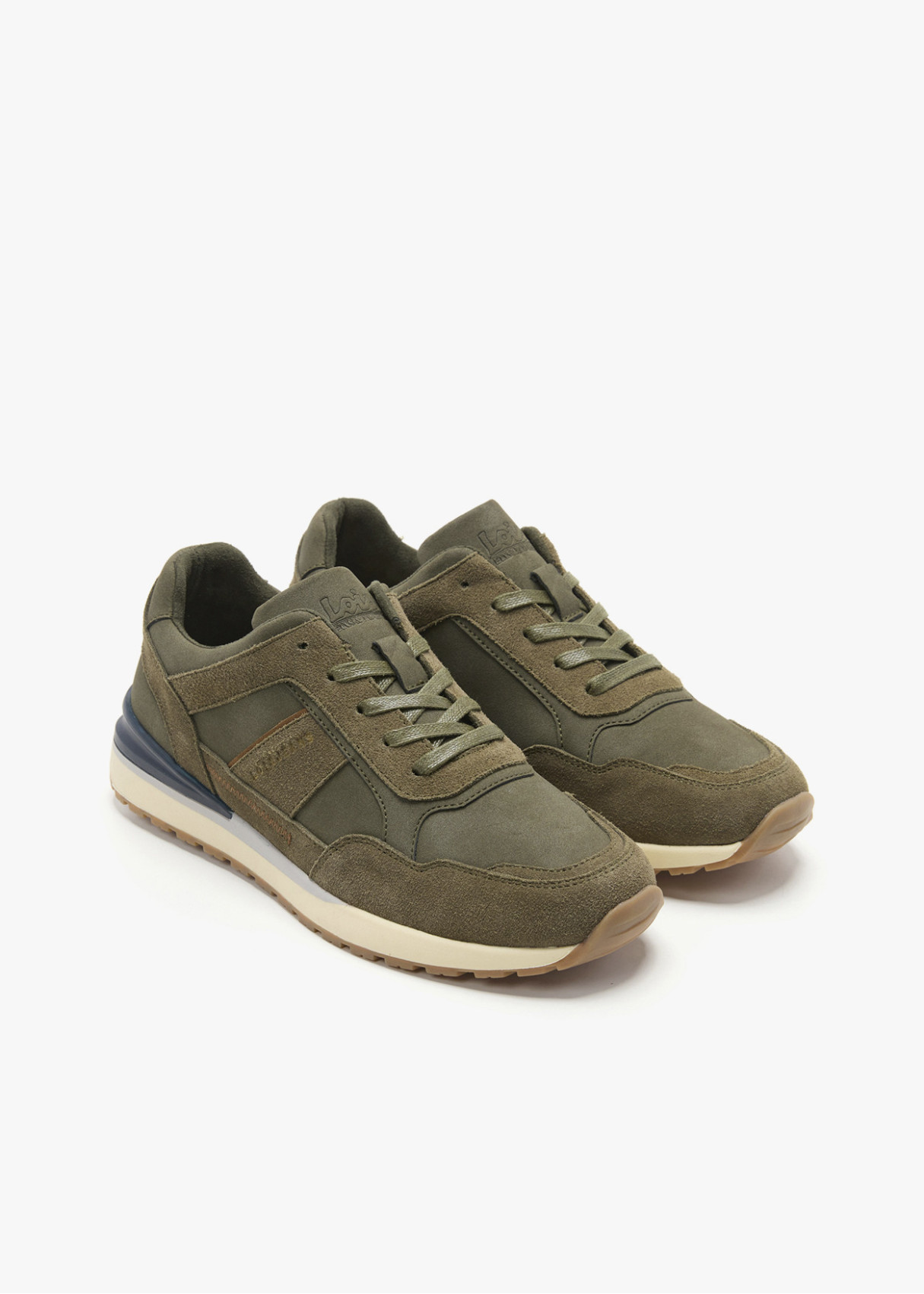 Sneakers casual running antideslizante verde