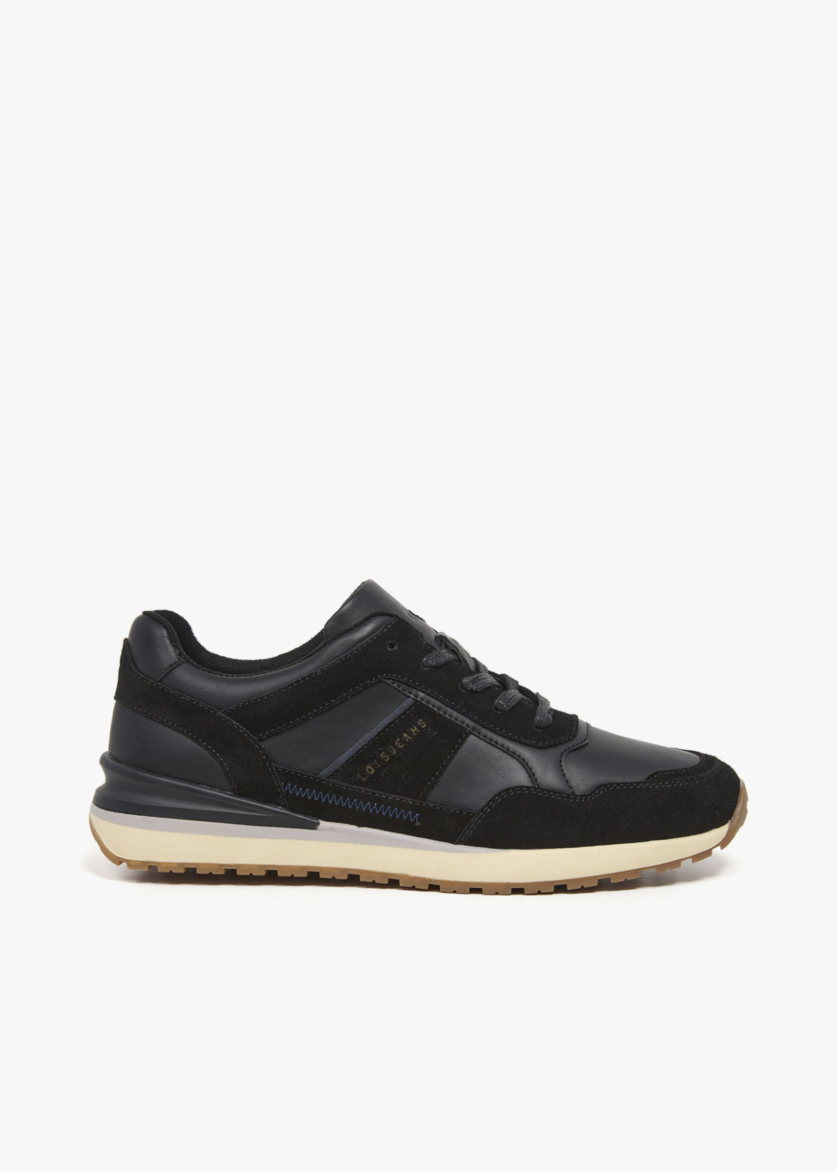 Sneakers casual running antideslizante negra