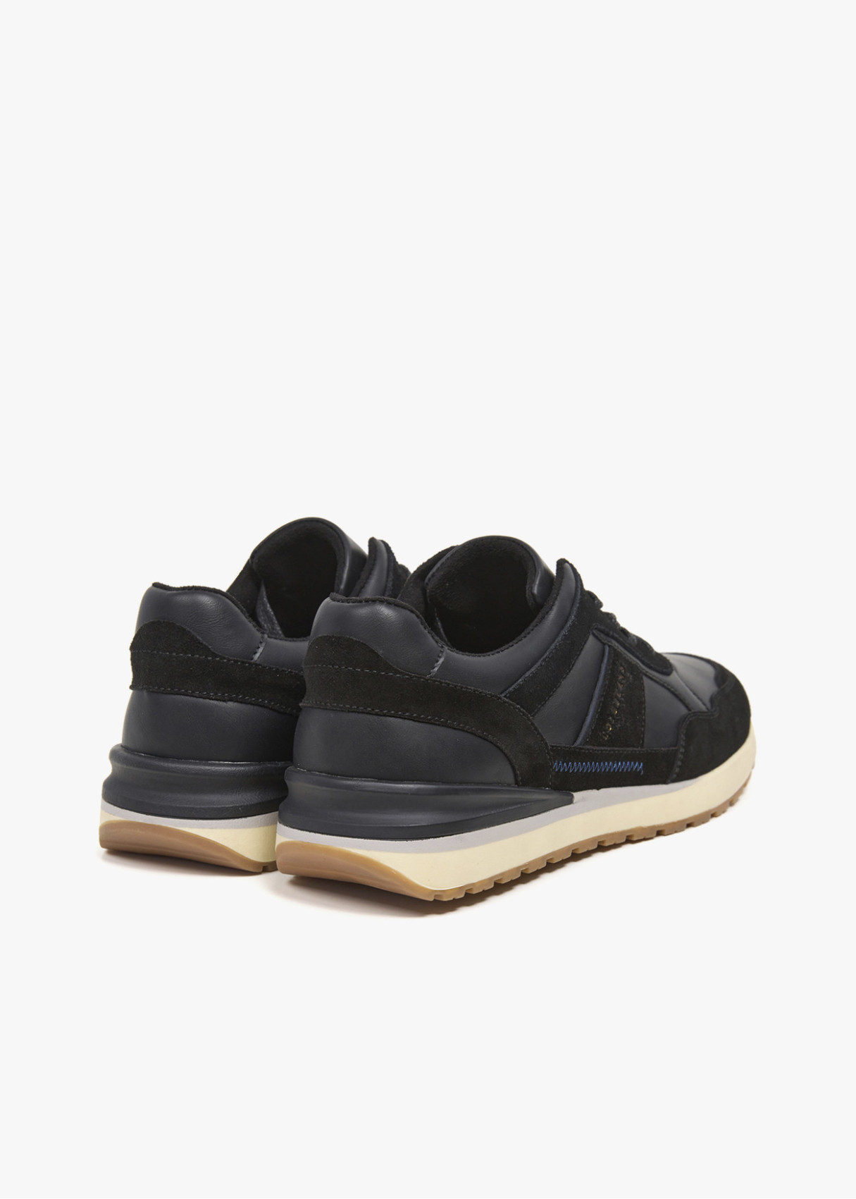 Sneakers casual running antideslizante negra