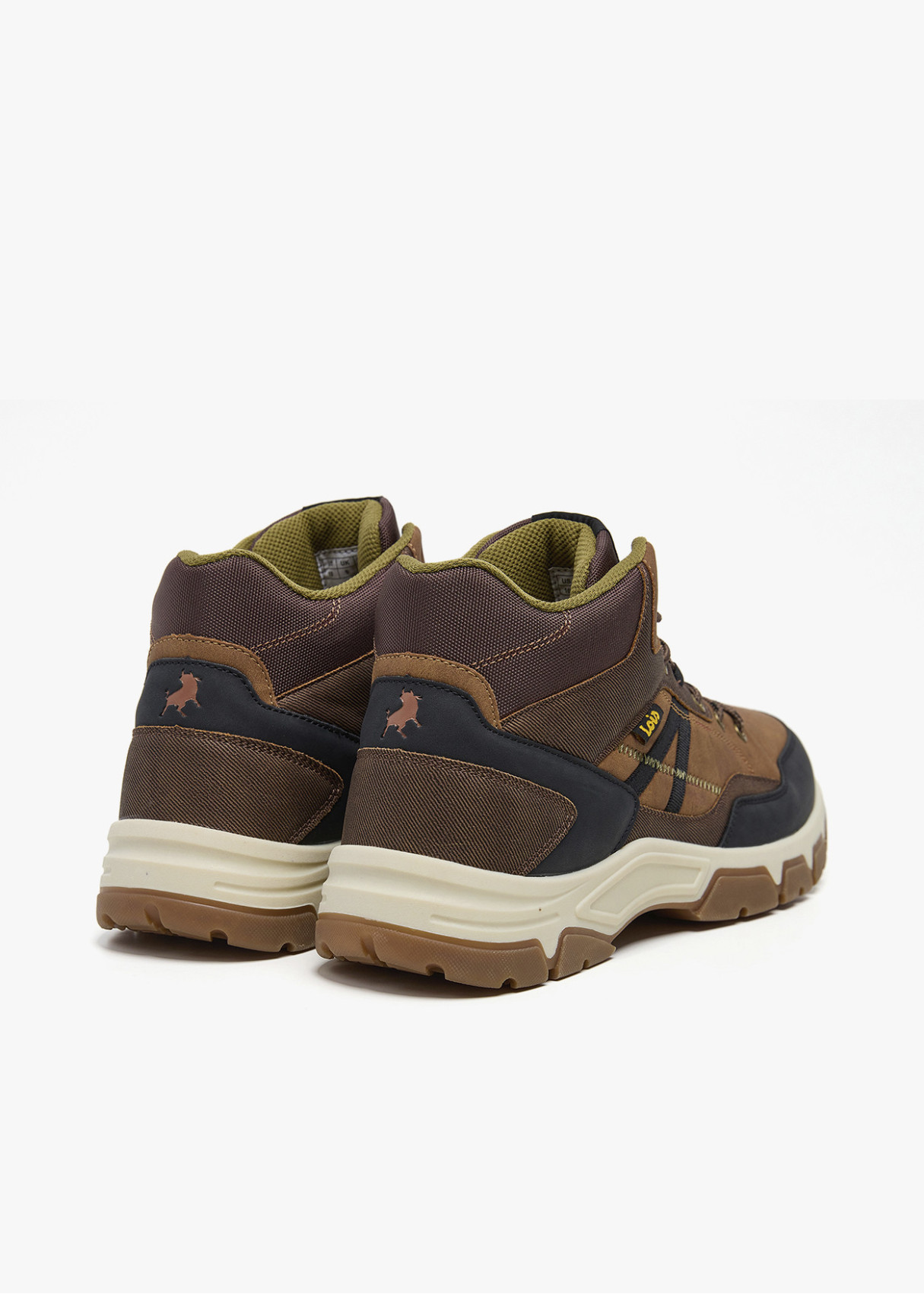 Botines Outdoor antideslizante cordones marrón