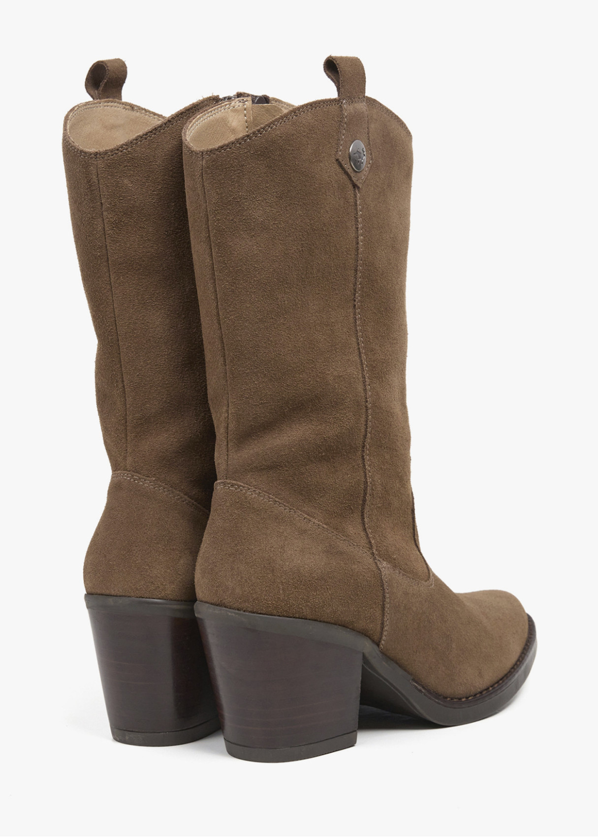 Botas altas Cowboy De Piel marrón