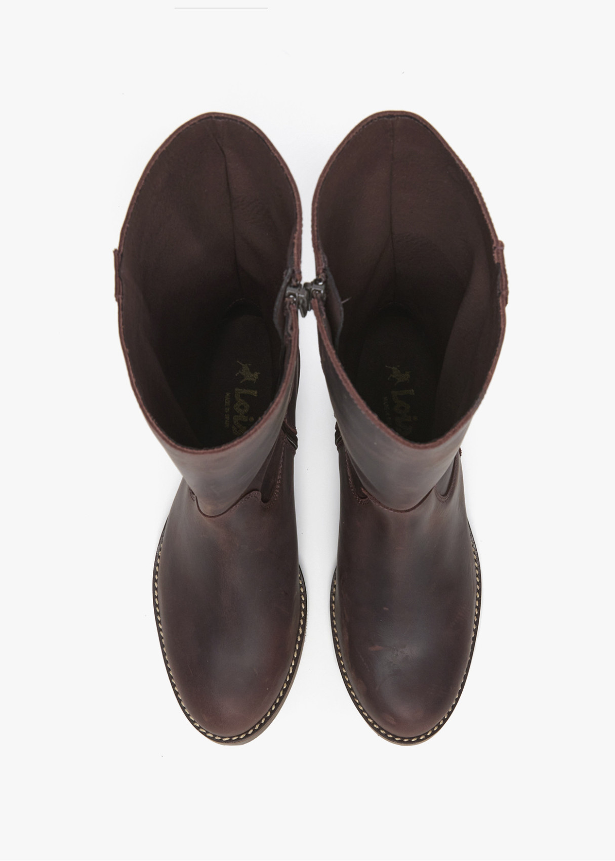 Botas altas Gaucha De Piel marrón