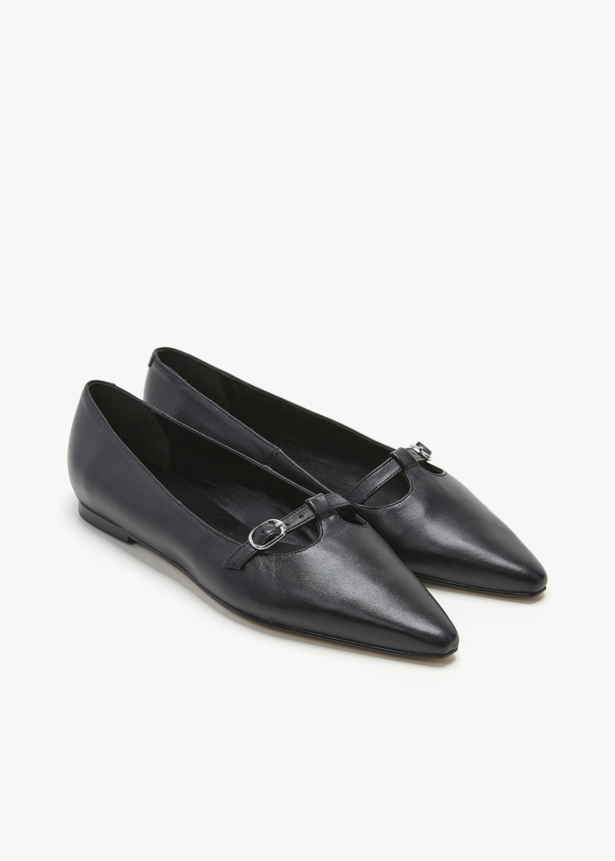 Bailarinas Planas De Piel negra