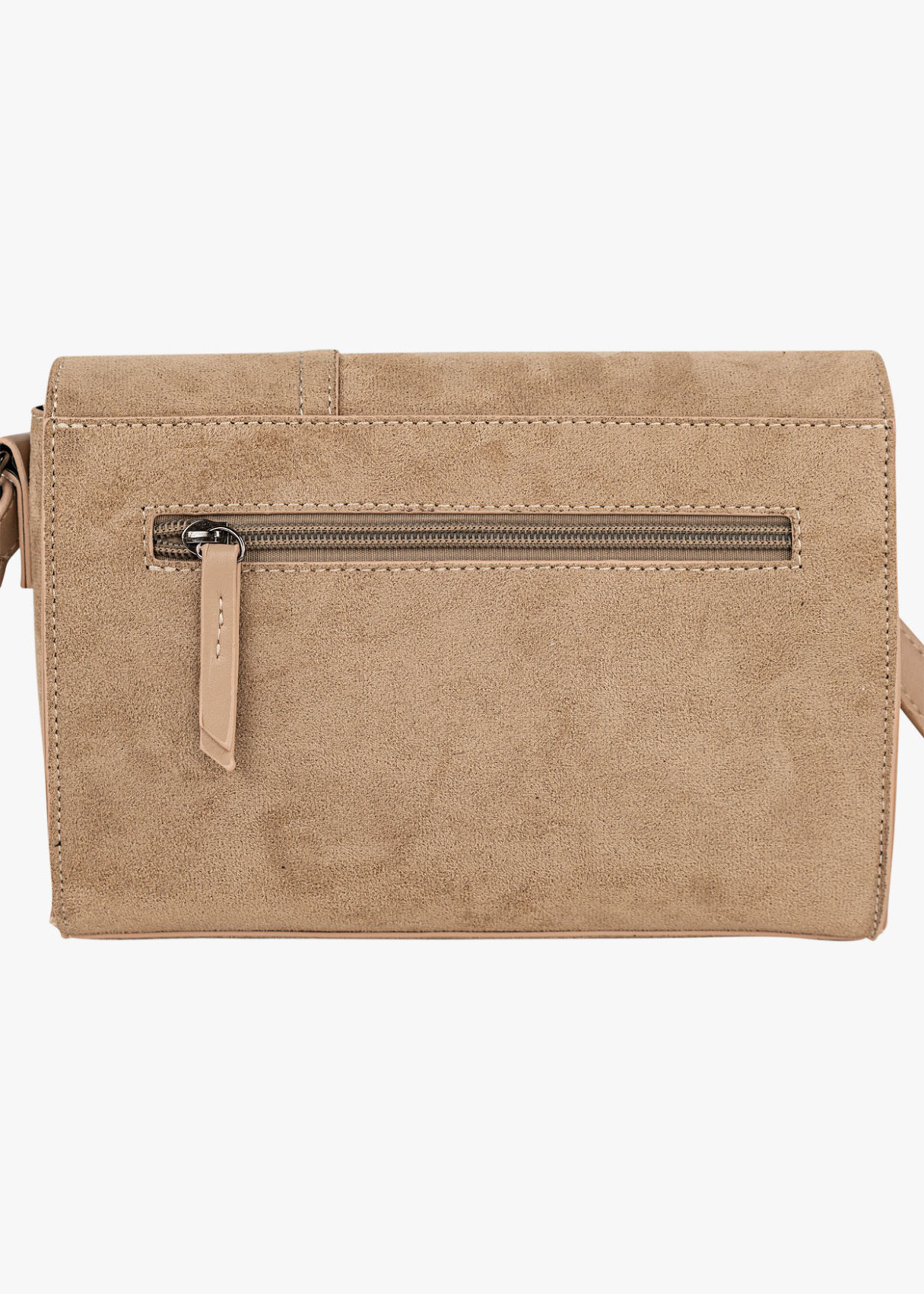 Bolso Bandolera detalle bordado beige