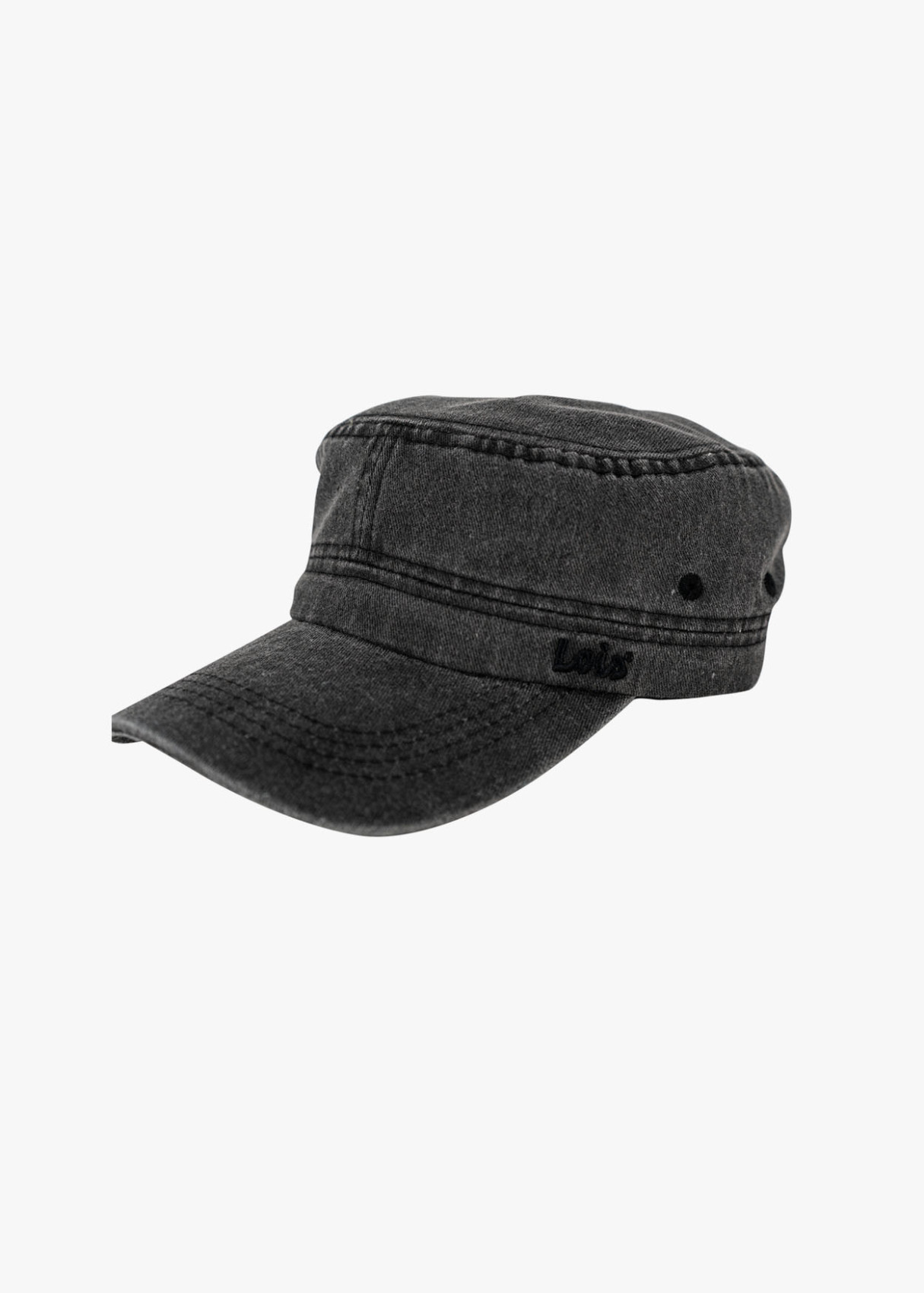 Gorra casual béisbol lona negra
