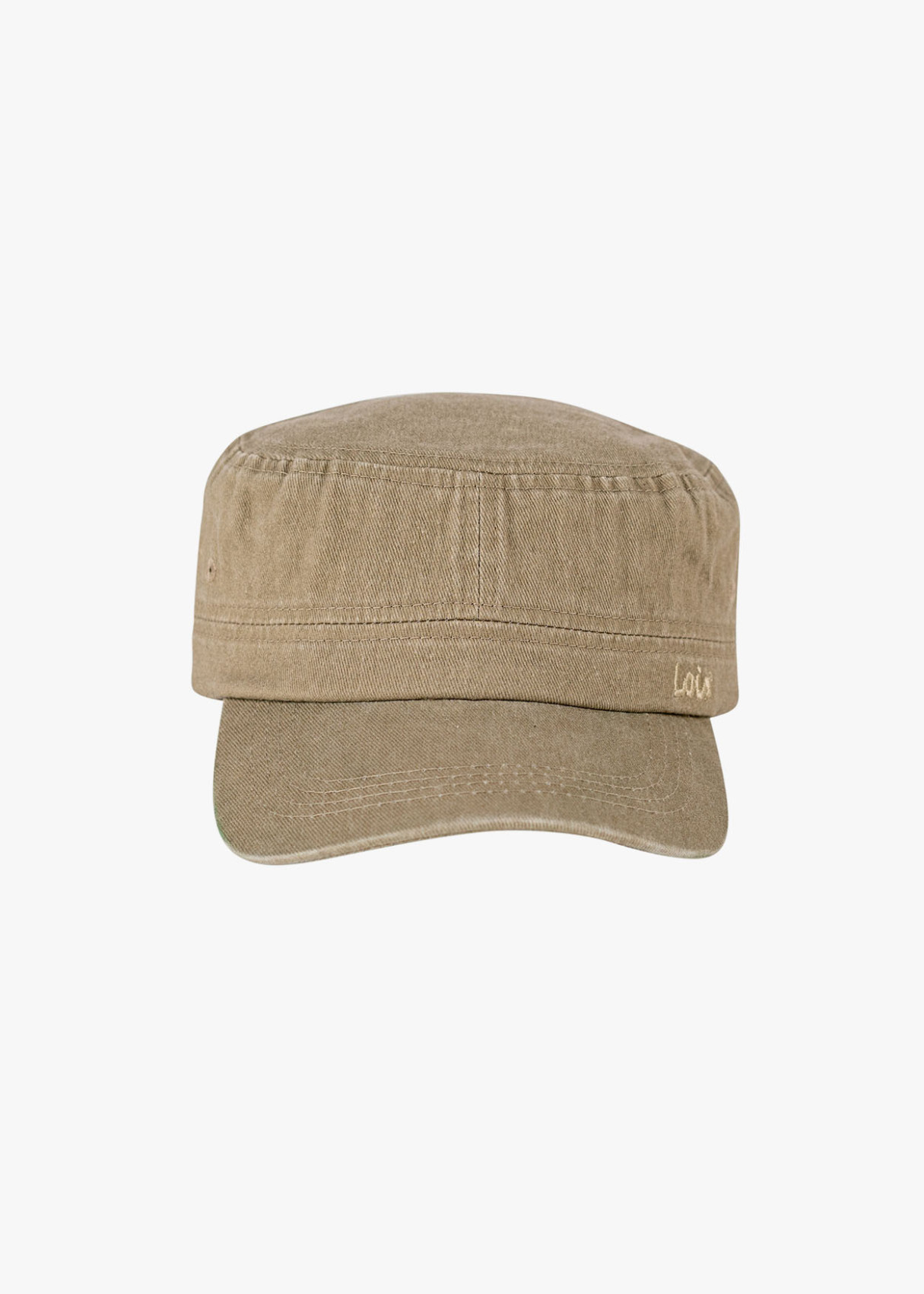 Gorra casual béisbol lona beige