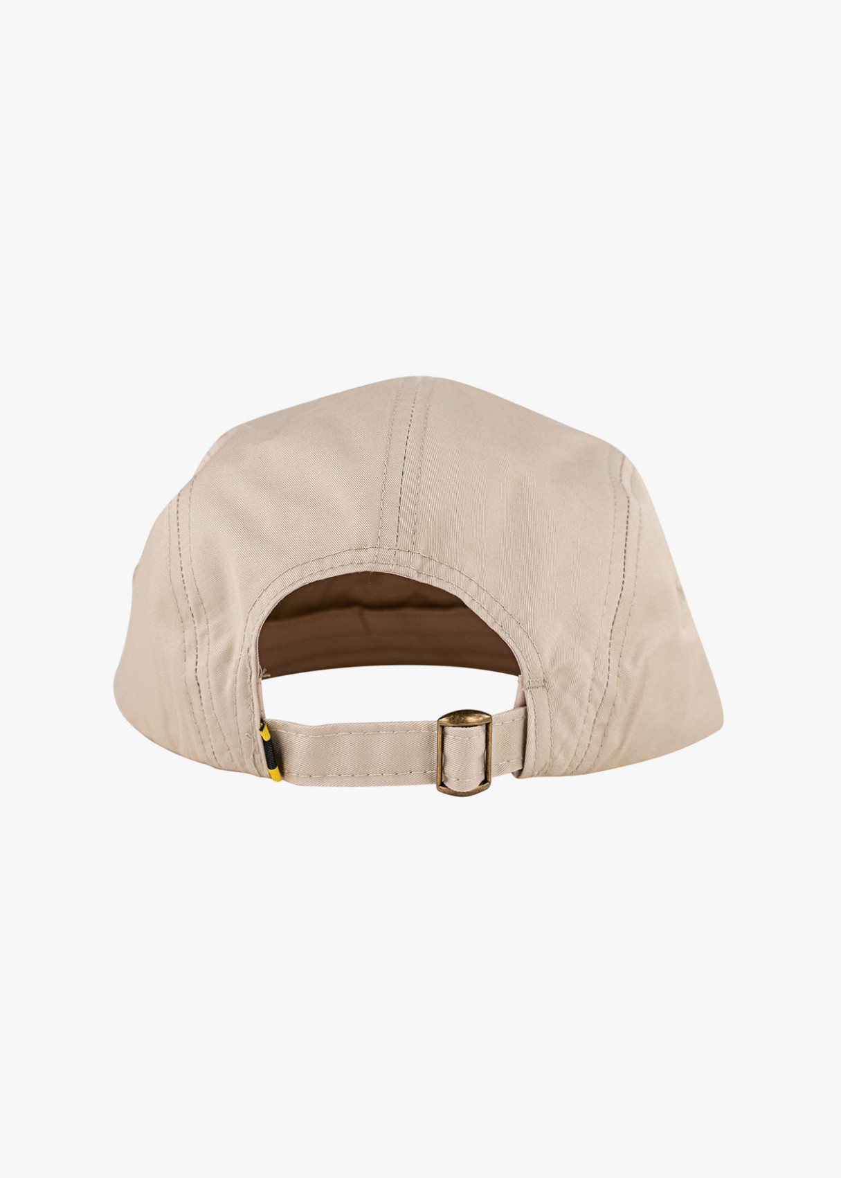 Gorra tipo béisbol visera plana beige