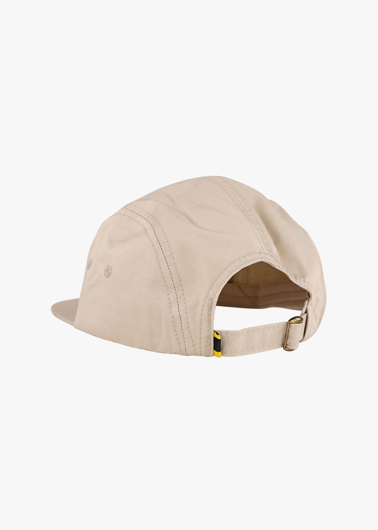 Gorra tipo béisbol visera plana beige
