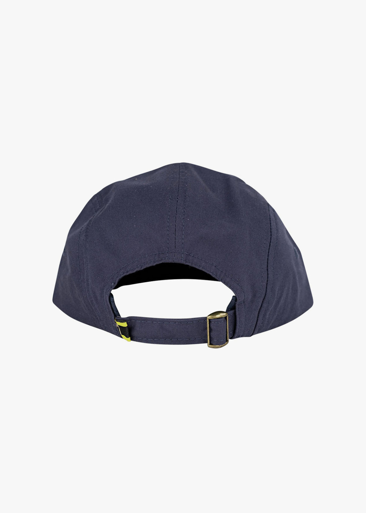 Gorra tipo béisbol visera plana azul