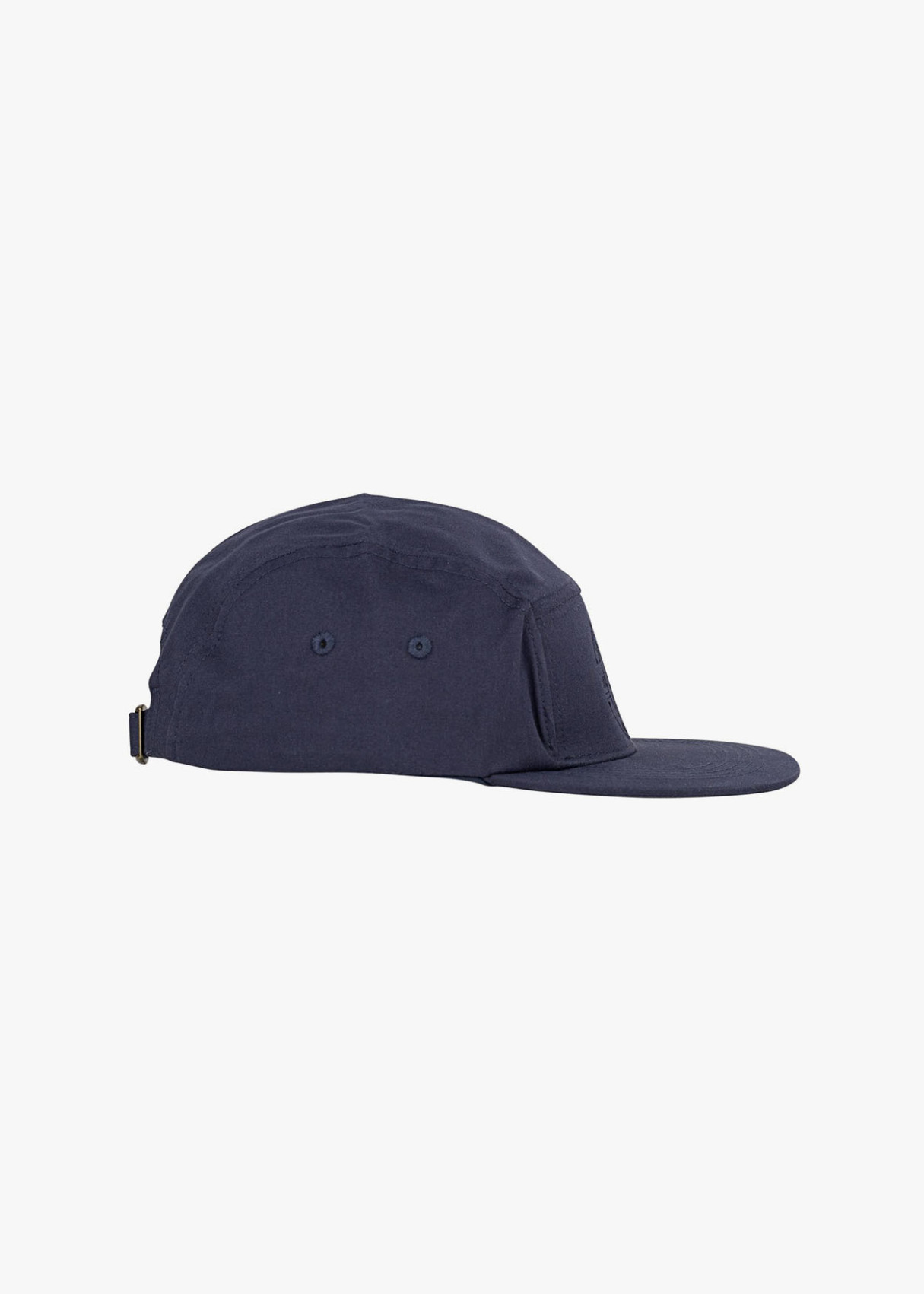 Gorra tipo béisbol visera plana azul