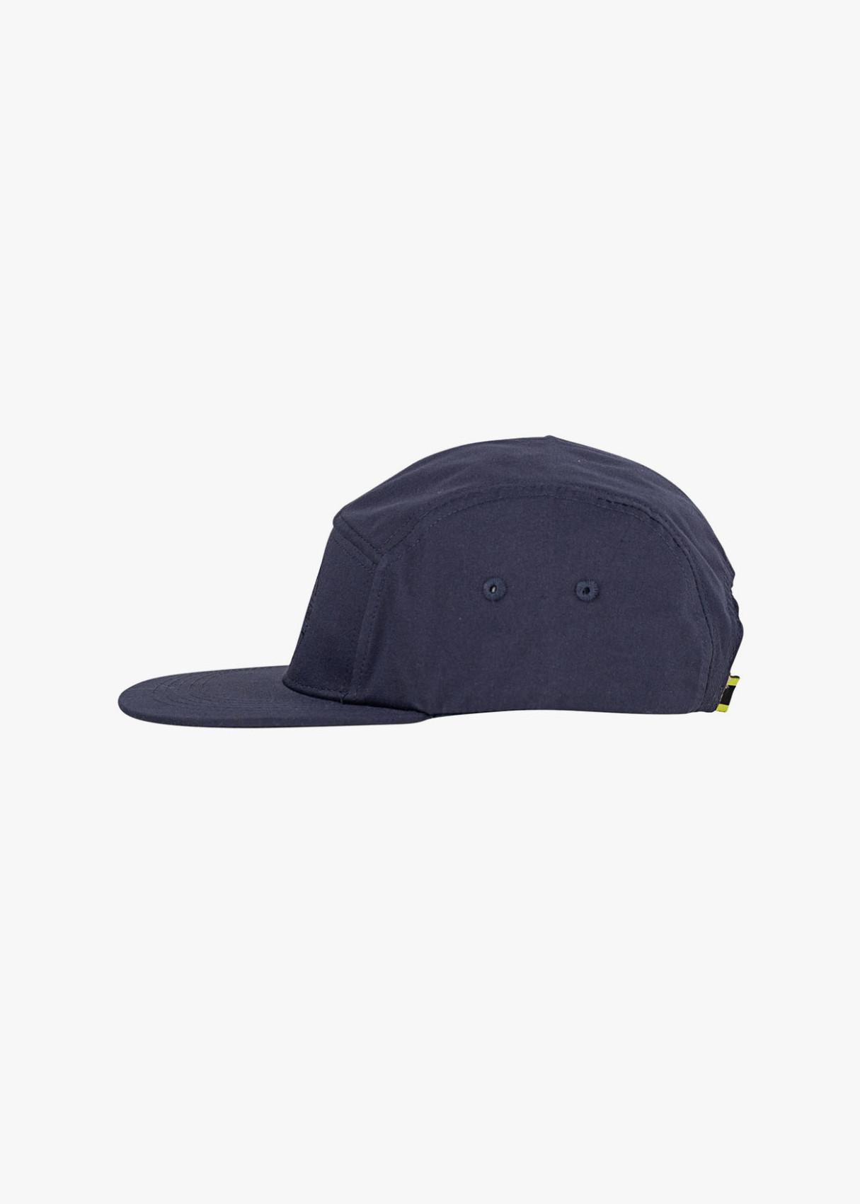 Gorra tipo béisbol visera plana azul