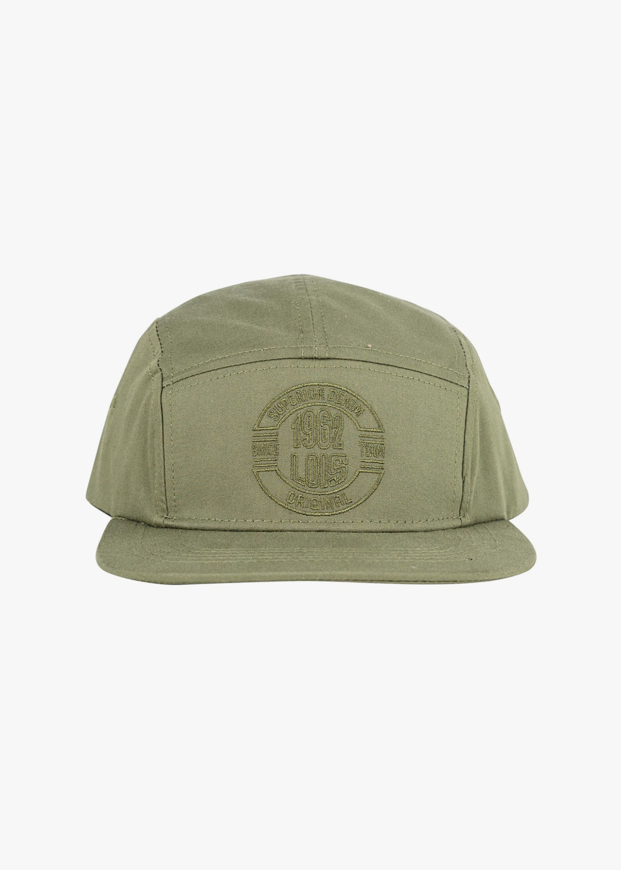 Gorra tipo béisbol visera plana caqui