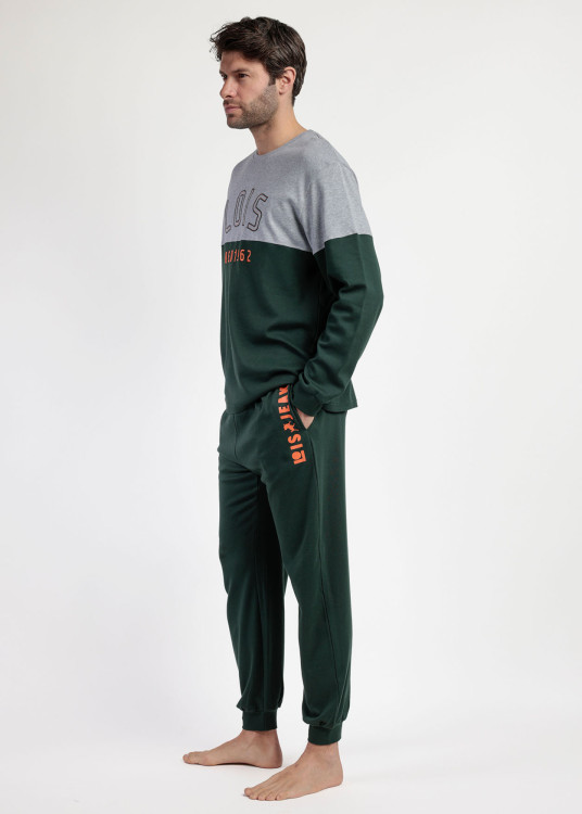 Pijama Manga Larga Den1962 verde