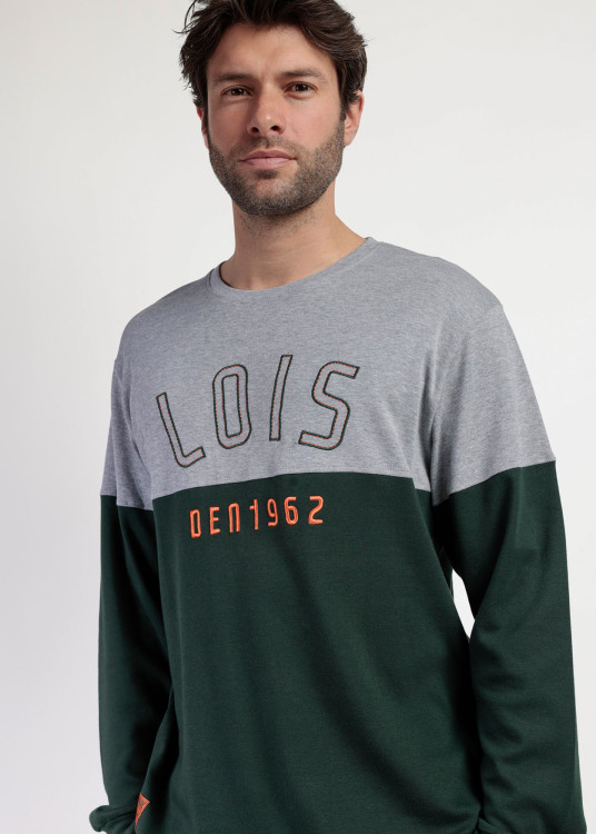 Pijama Manga Larga Den1962 verde