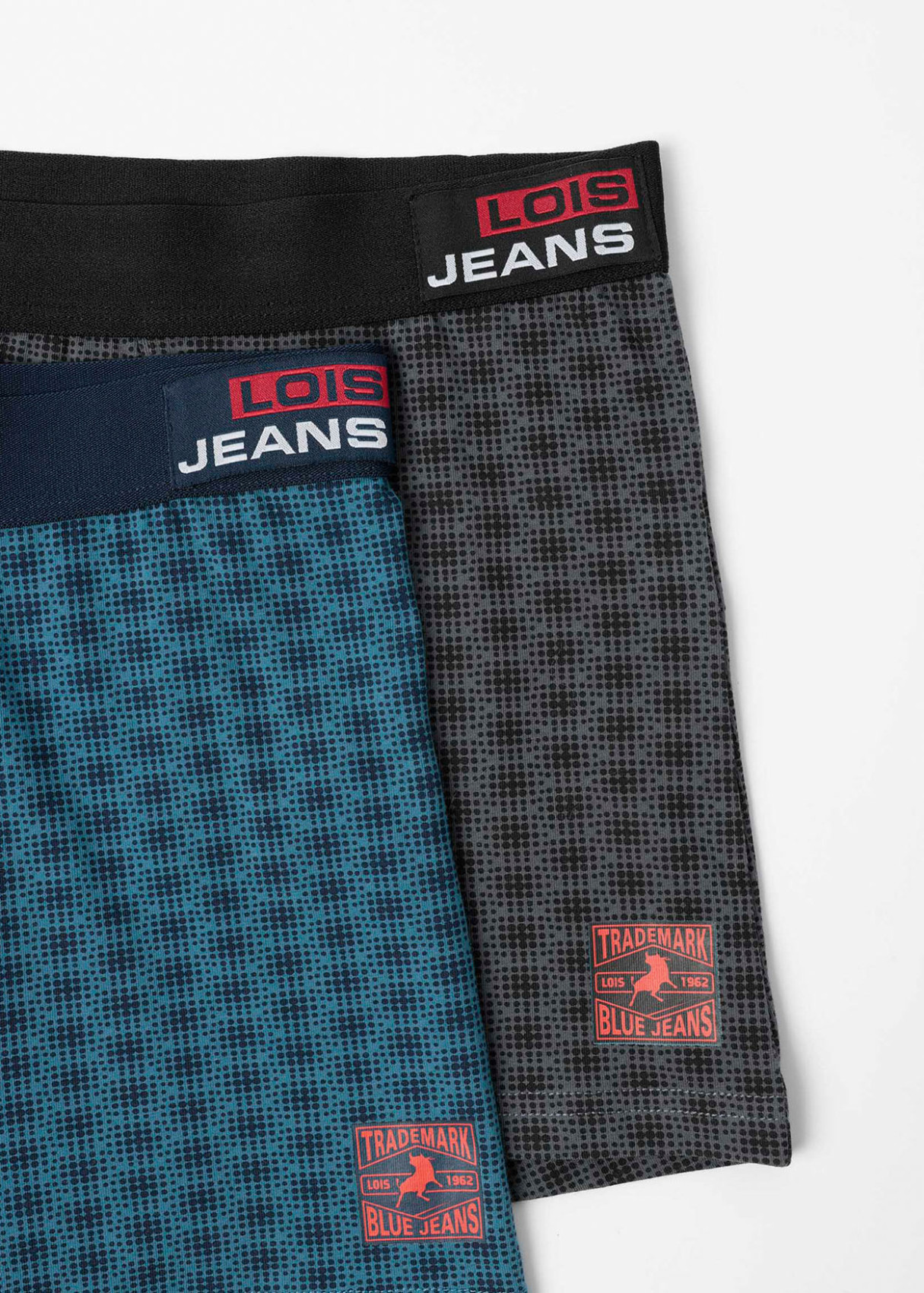 Bóxer Dark (Pack de 2 unidades) Gris