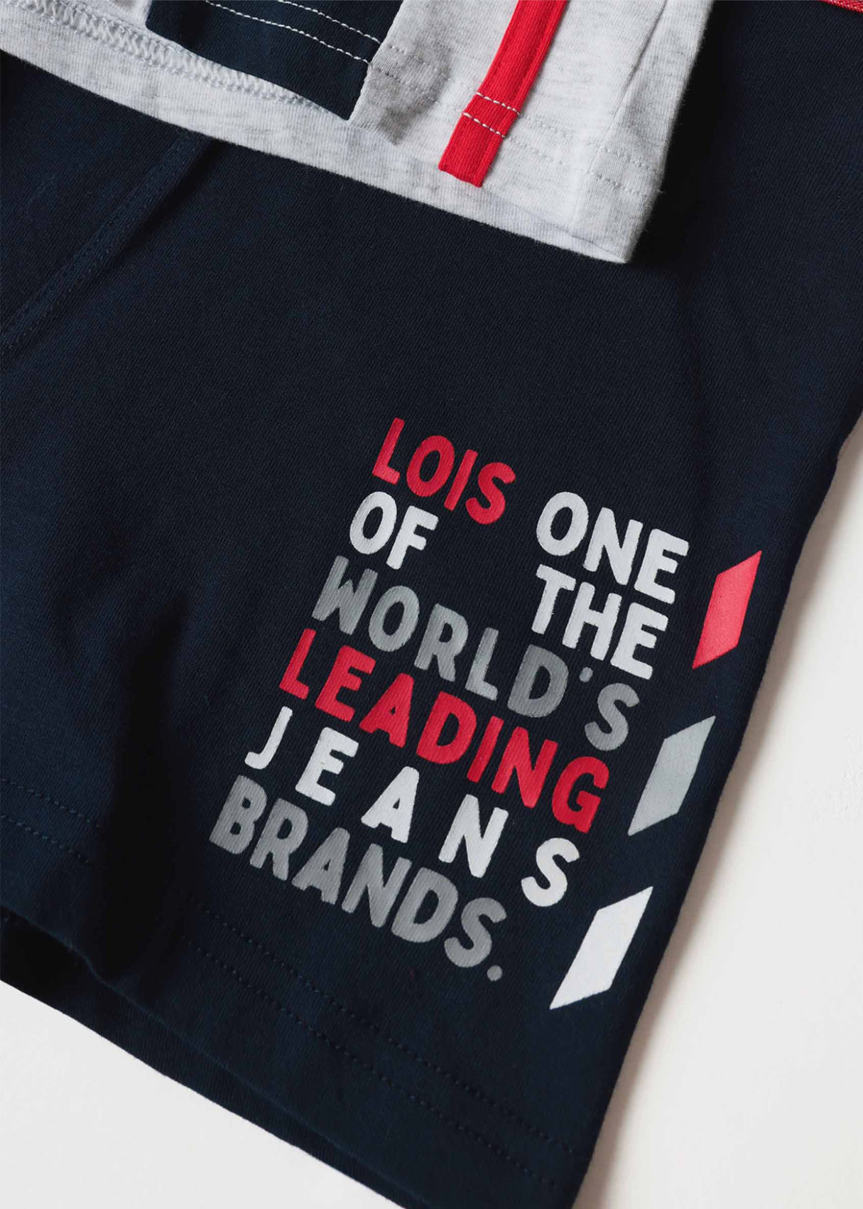 Bóxer LEADER (Pack de 2 unidades) Gris