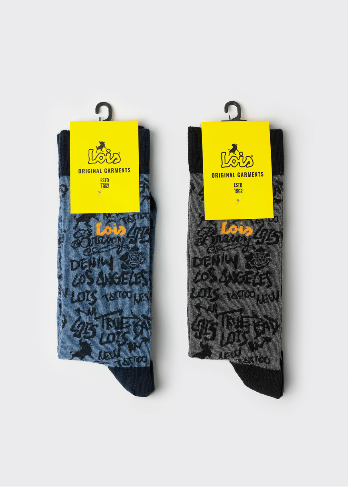 Calcetín Mediano Trap Socks (Caja De 6 Unidades) Negros