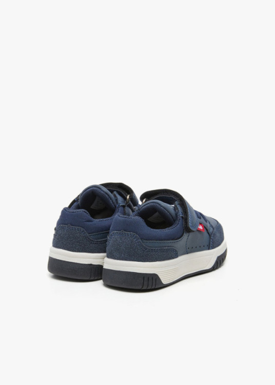 Bambas bajas Cierre gancho y bucle azul