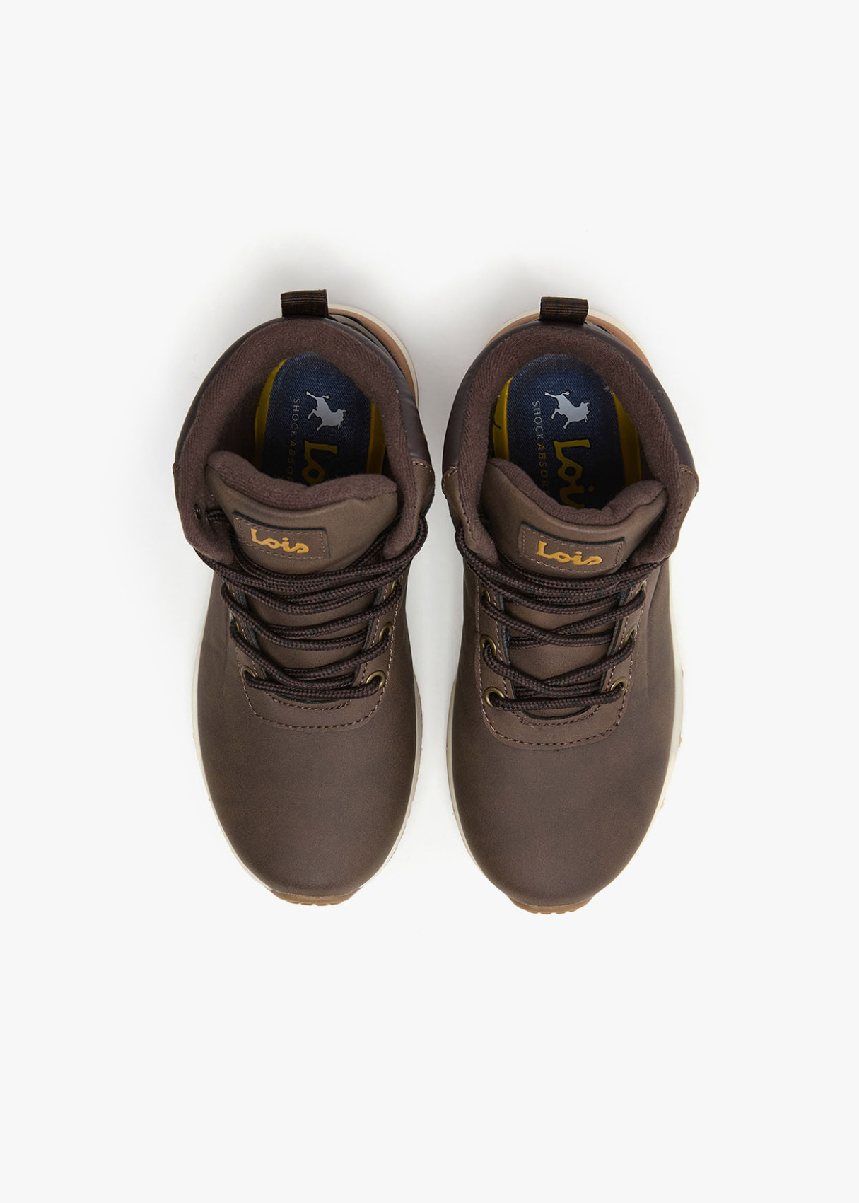 Botines Casual Outdoor corrarín acolchado marrón