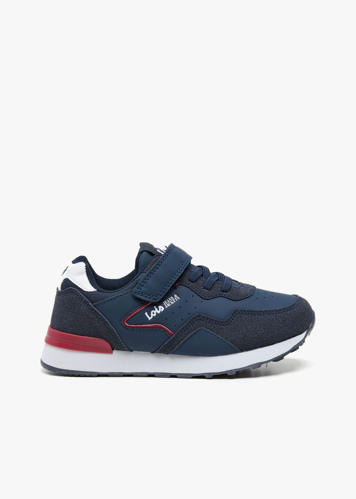 Sneakers Running cierre gancho y bucle azul