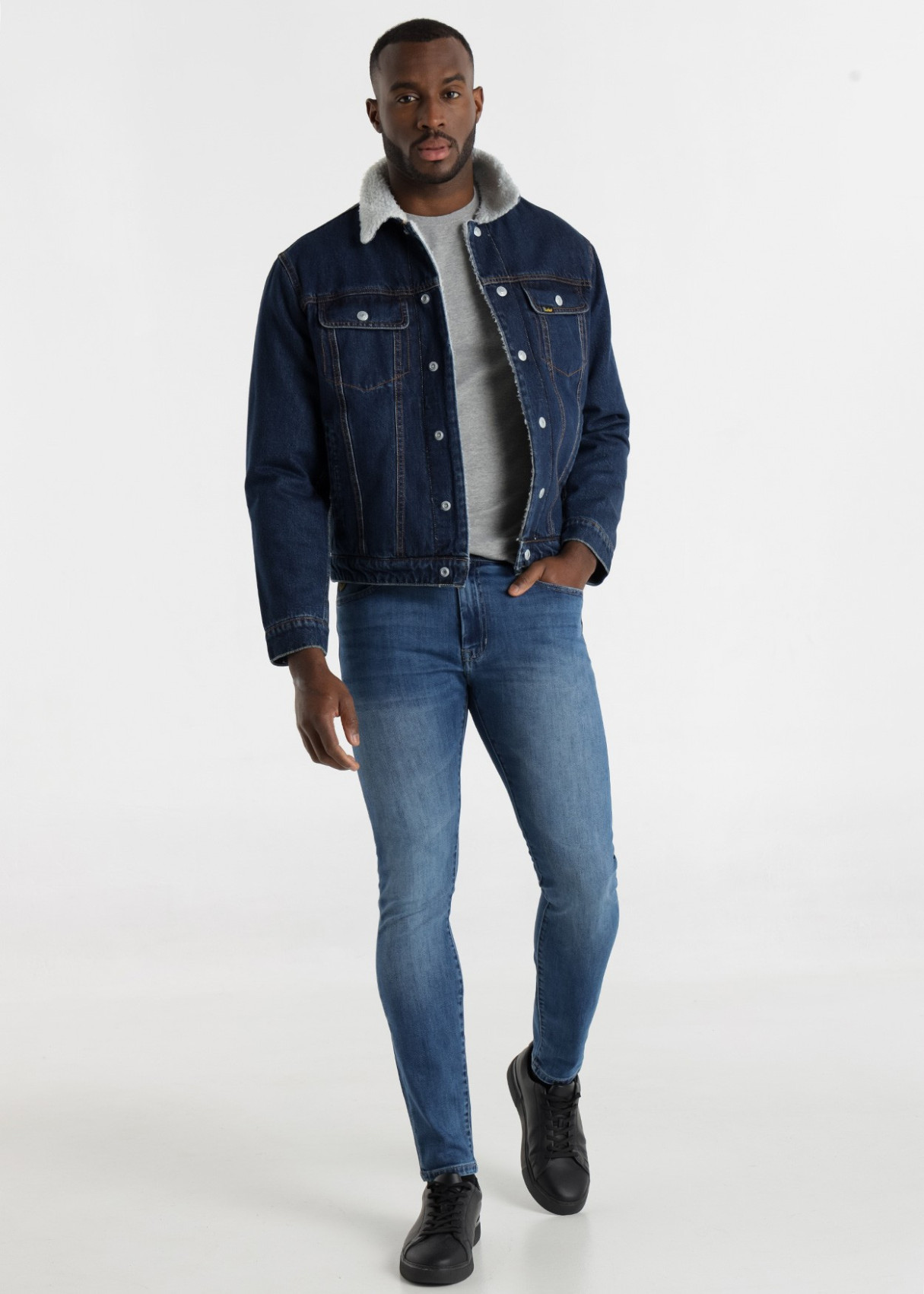 Vaqueros Repreve Skinny Fit Tiro Medio LUCKY CAMP azul