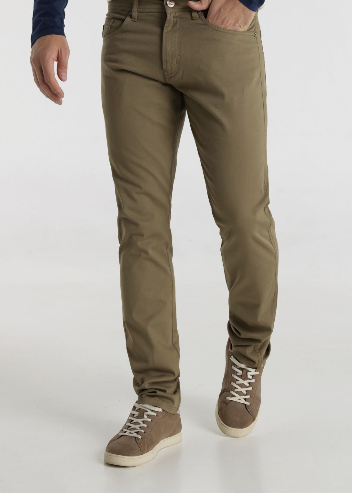 Pantalón Color Regular Fit MARVIN LOTUS Verde