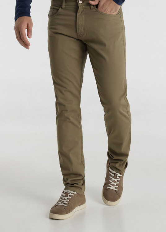 Pantalón Color Regular Fit MARVIN LOTUS Verde