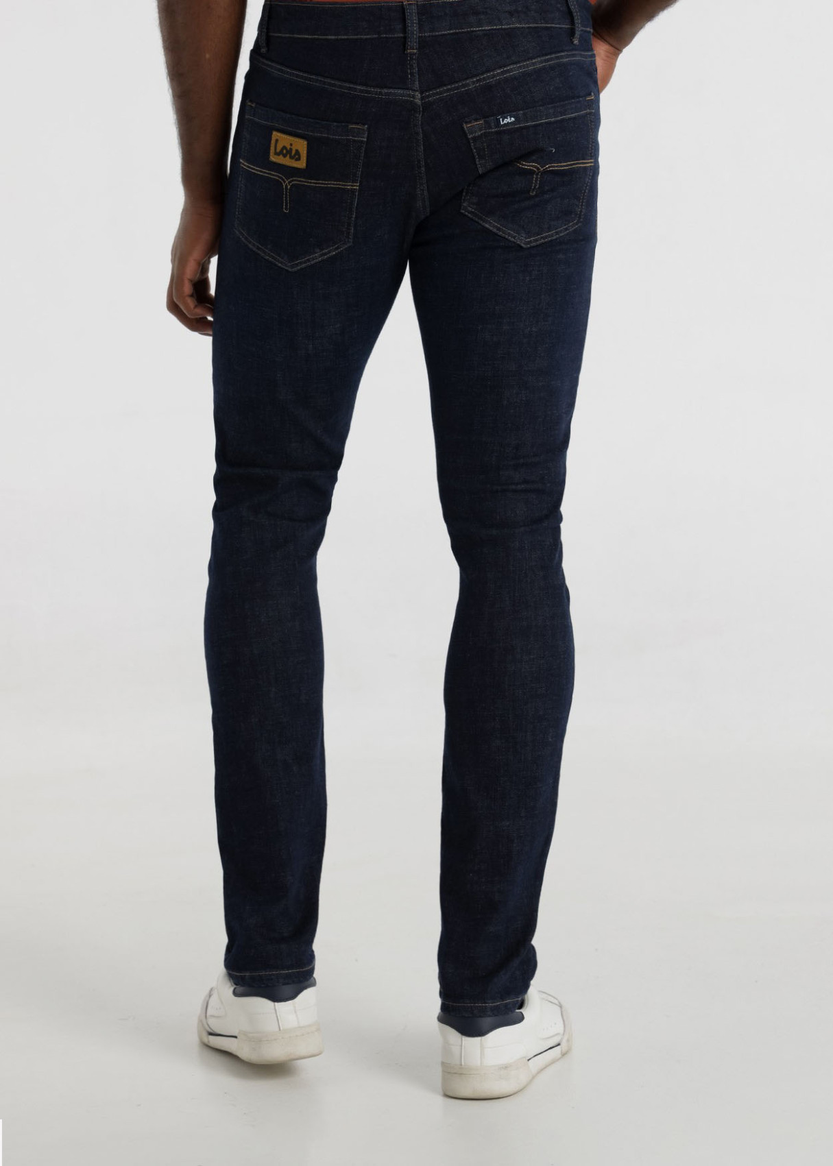 Vaqueros Slim Fit Tiro Medio Cross Rinse ROBIN MATTEO azul