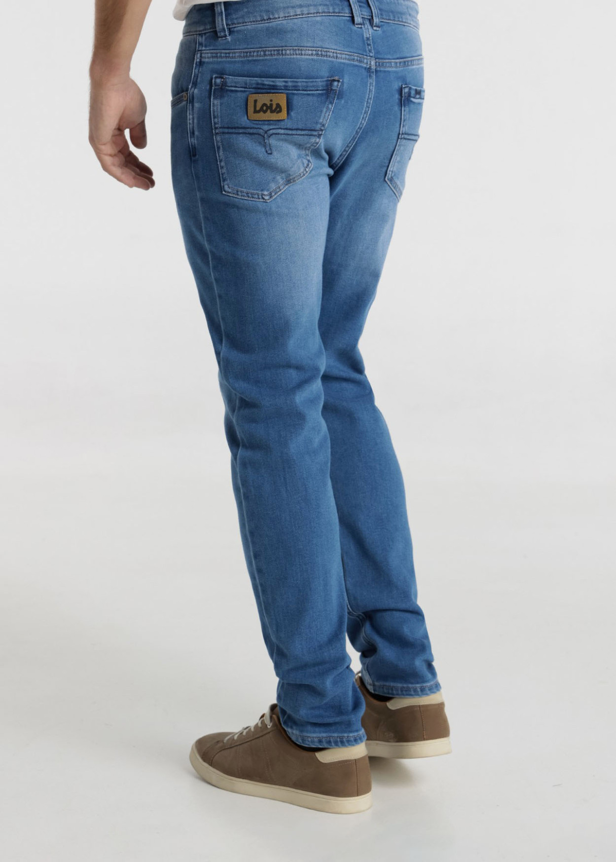 Vaqueros Tapered Fit Tiro Medio GARY MAGICO azul