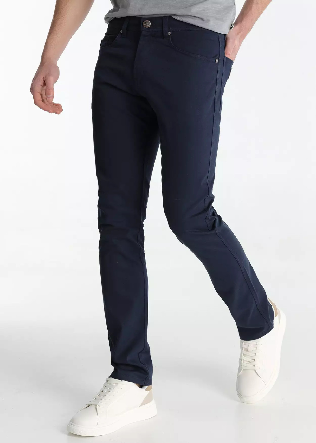Pantalón Color Regular Fit MARVIN LOTUS azul
