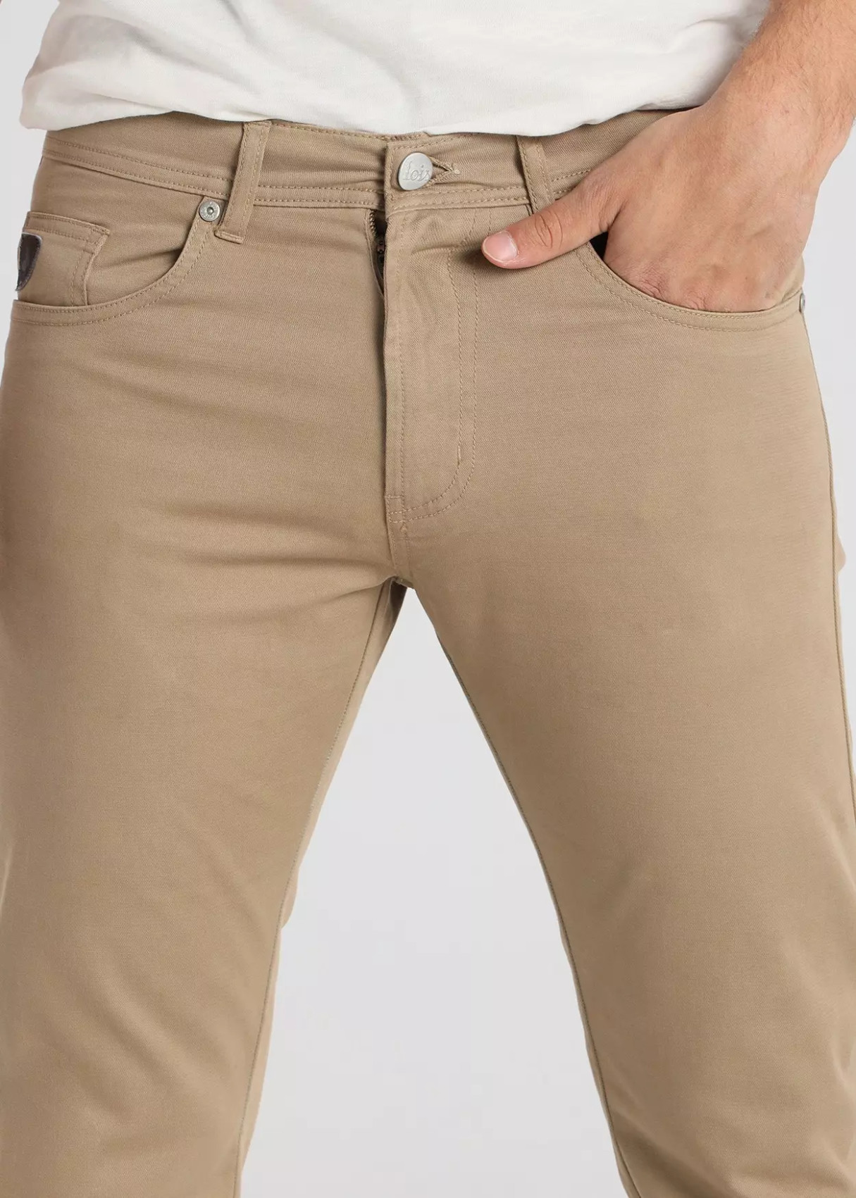 Pantalón Color Regular Fit MARVIN LOTUS Marrón