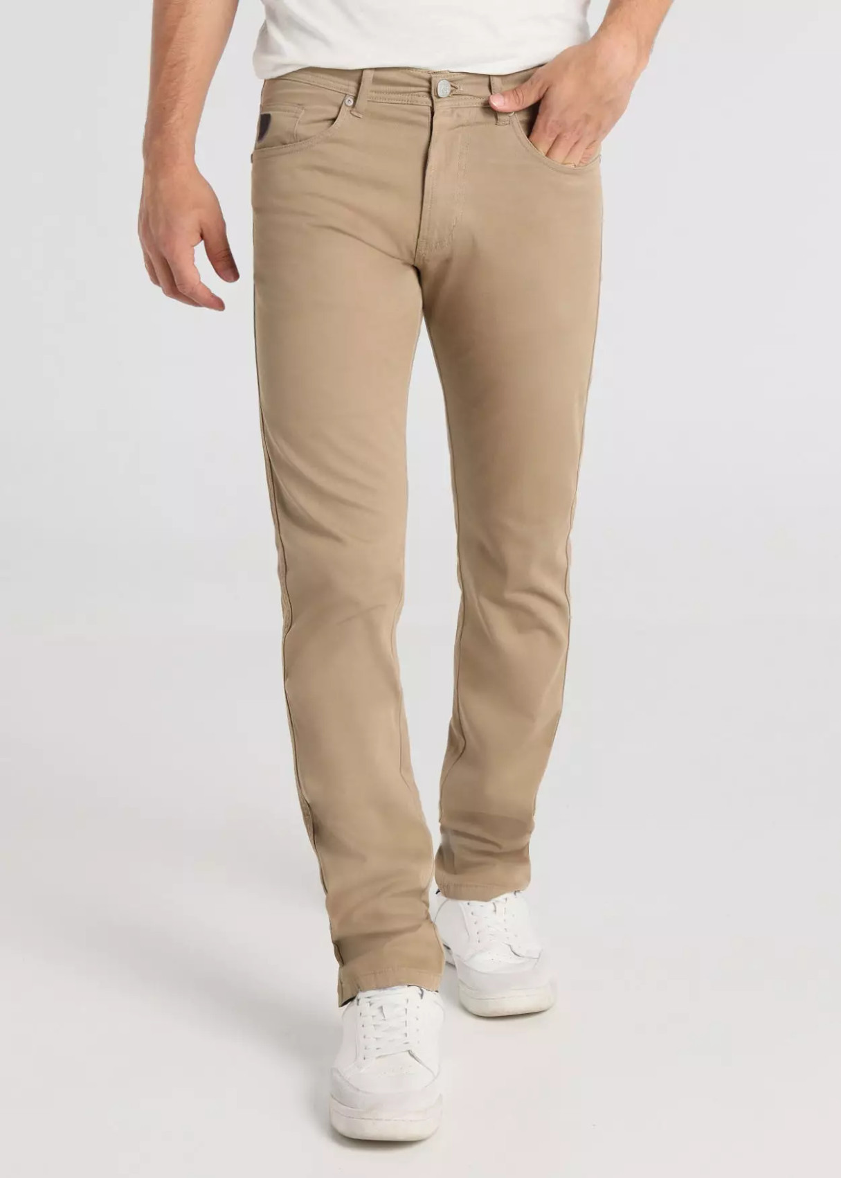 Pantalón Color Regular Fit MARVIN LOTUS Marrón