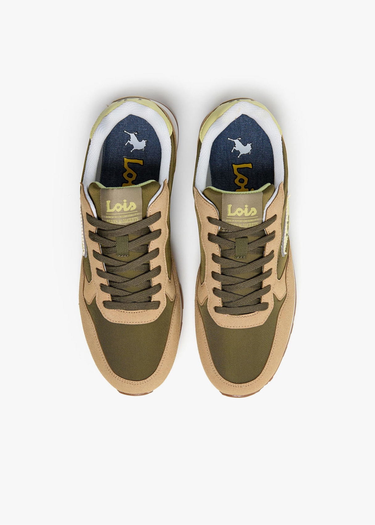 Sneakers Tiempo Libre Tipo running verdes
