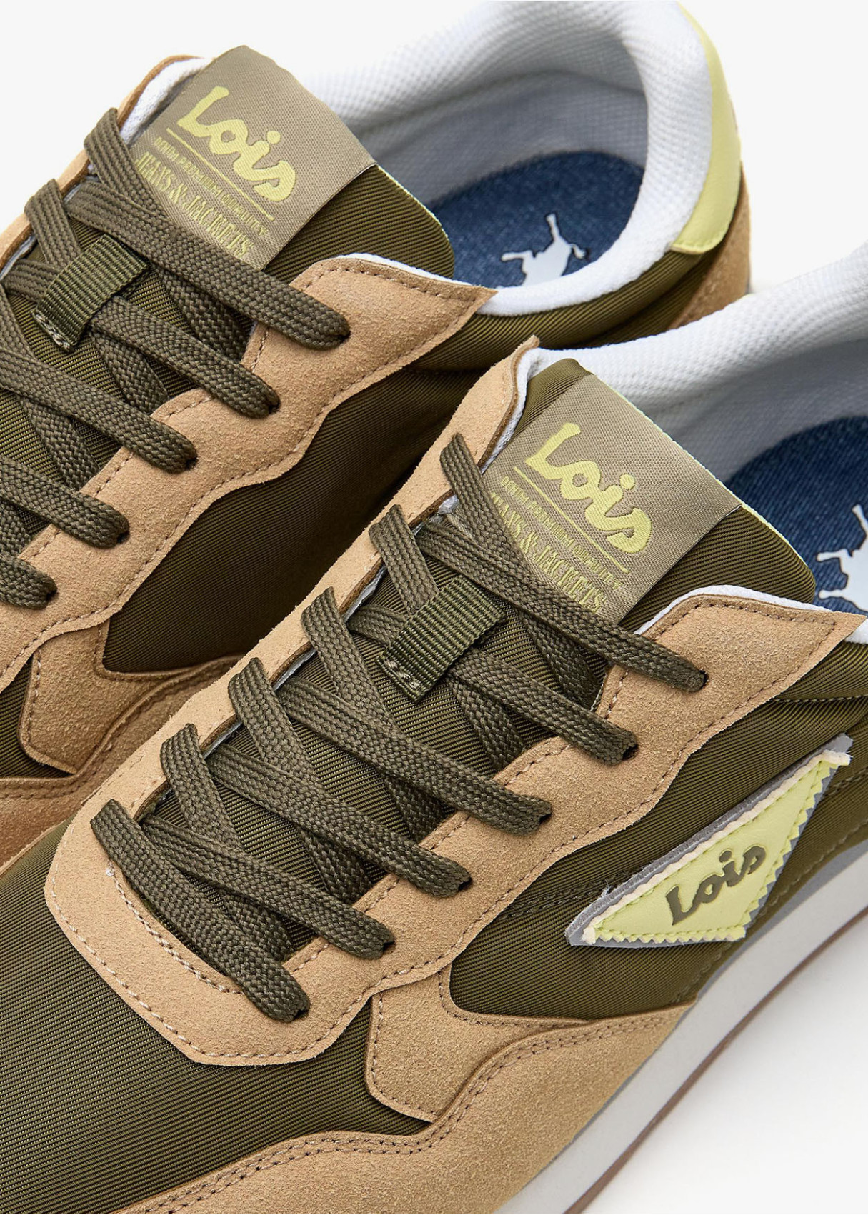 Sneakers Tiempo Libre Tipo running verdes