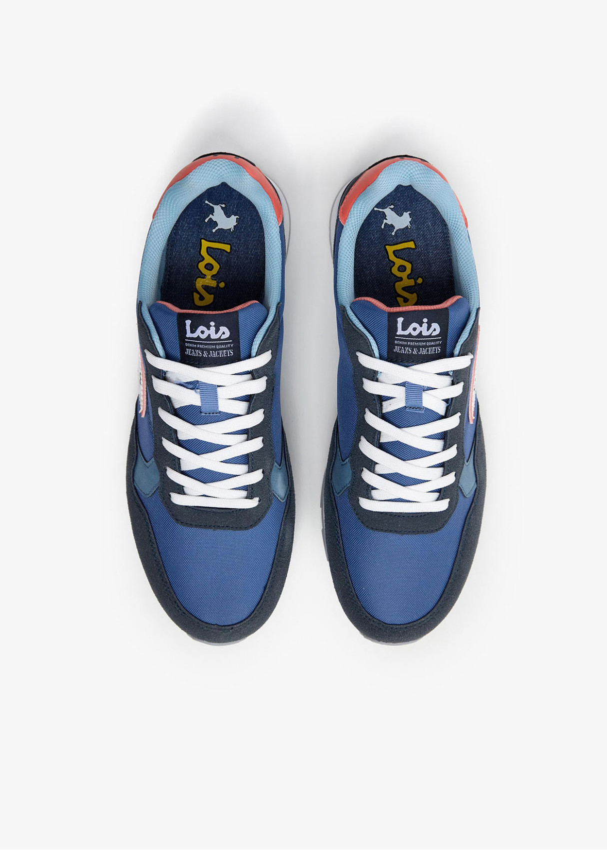 Sneakers Tiempo Libre Tipo running En azul