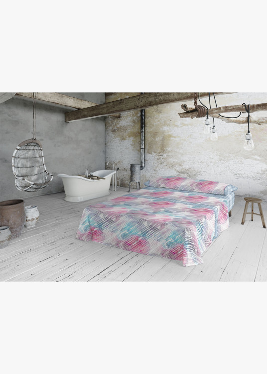 Juego Sabanas ATLANTA rosa